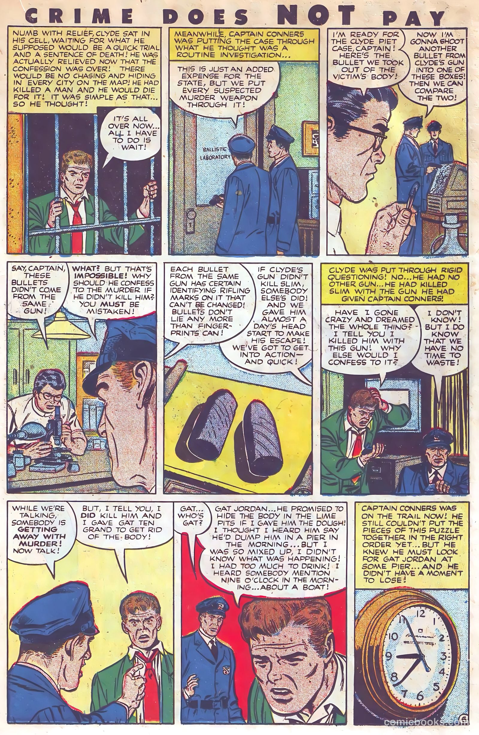 Crime Does Not Pay #115 (1952) — page 19