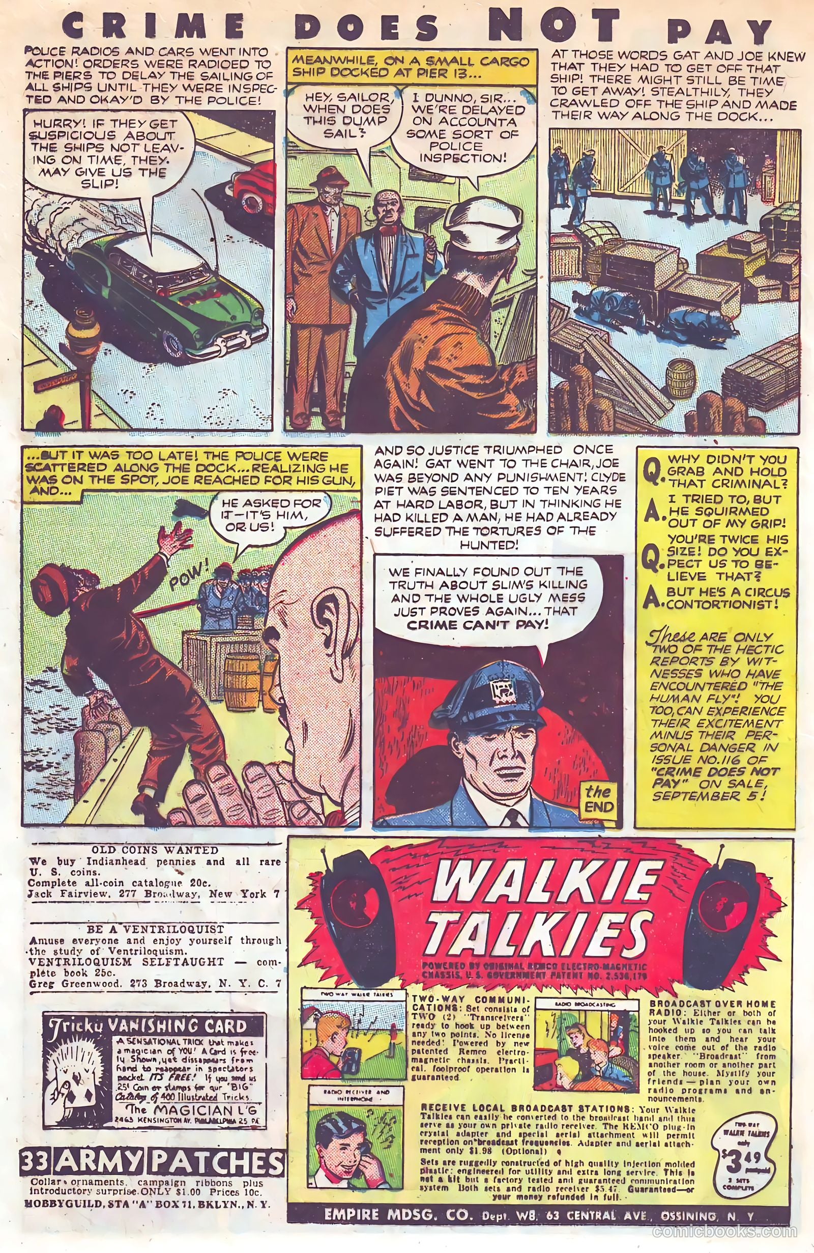 Crime Does Not Pay #115 (1952) — page 20