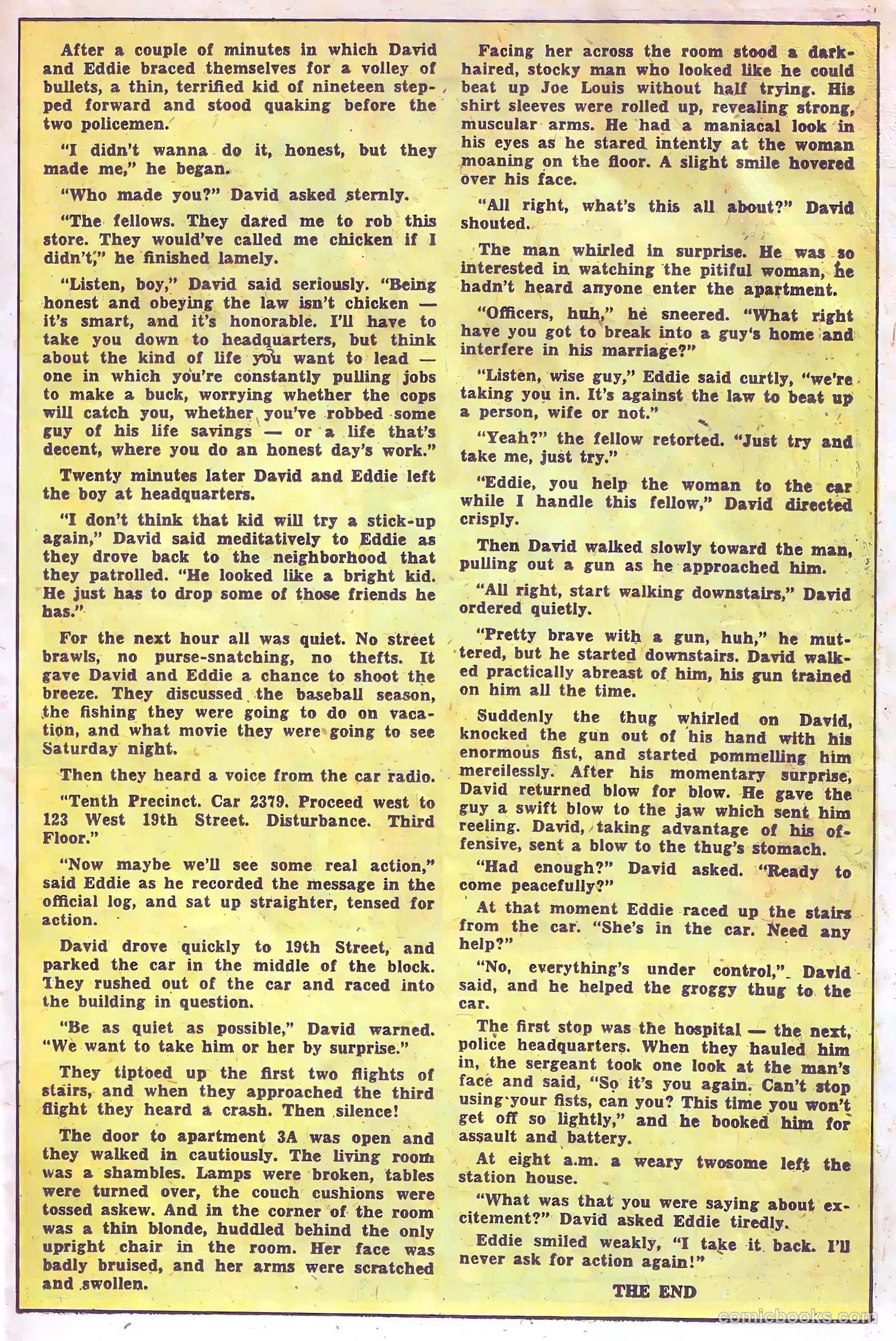 Crime Does Not Pay #115 (1952) — page 23