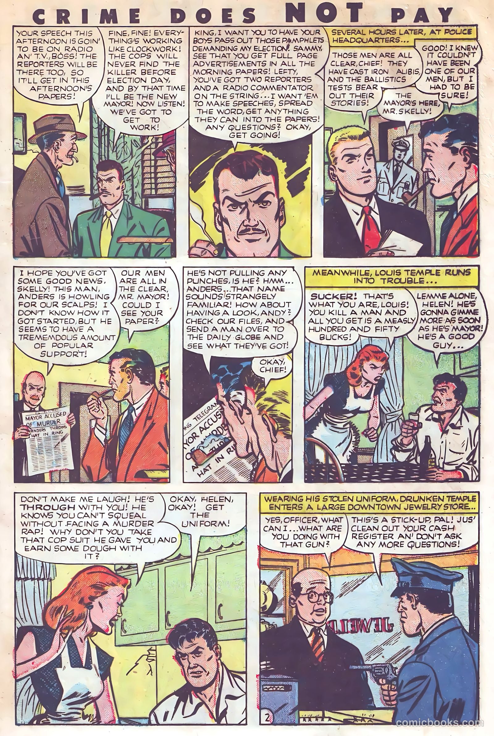 Crime Does Not Pay #115 (1952) — page 25