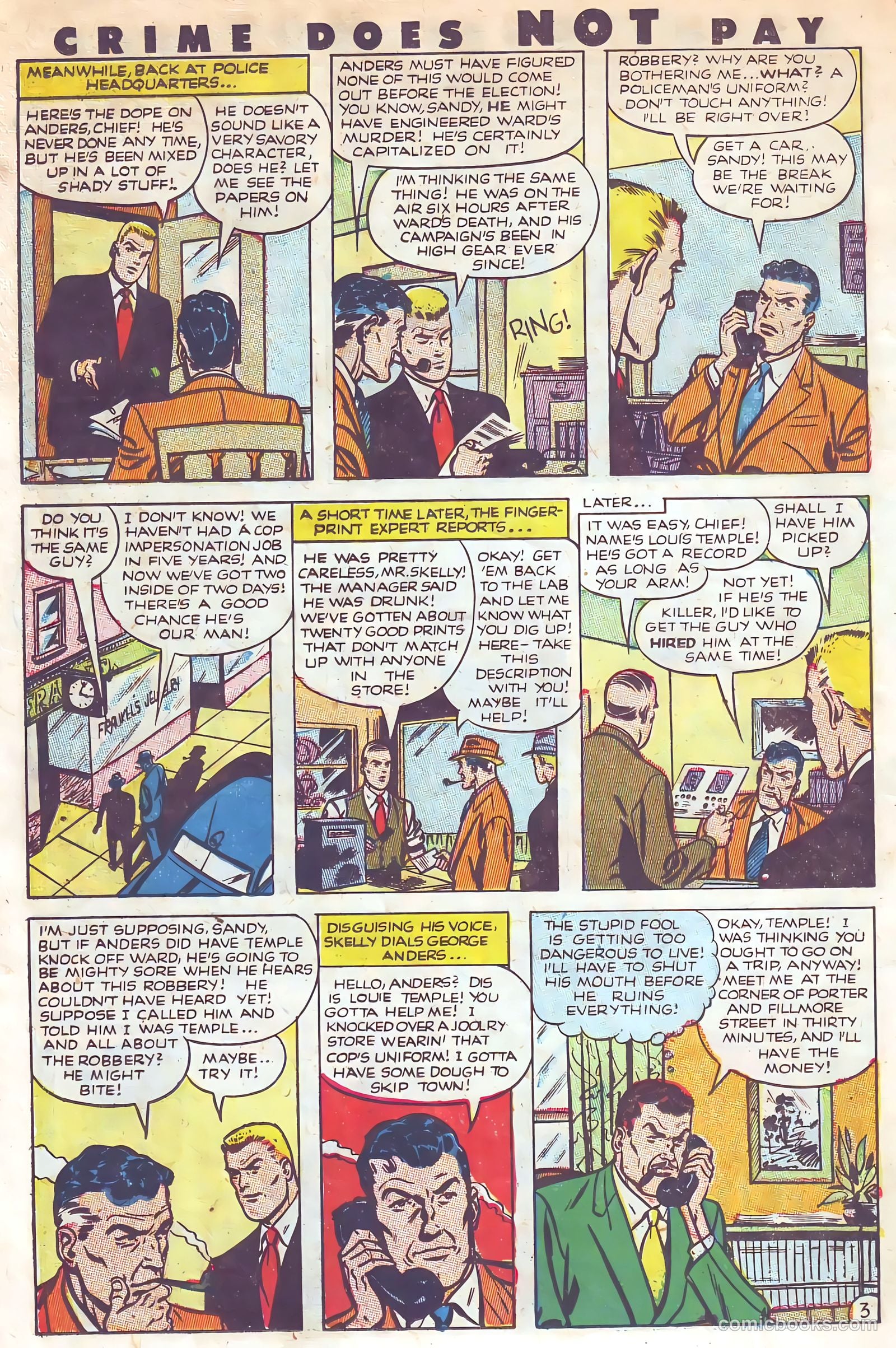 Crime Does Not Pay #115 (1952) — page 26