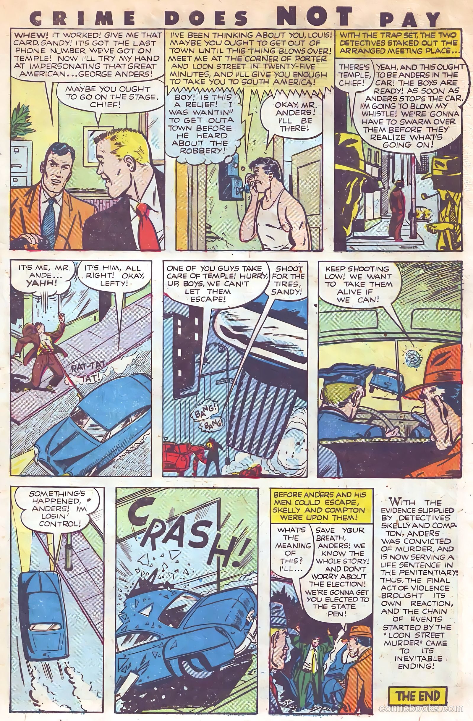 Crime Does Not Pay #115 (1952) — page 27
