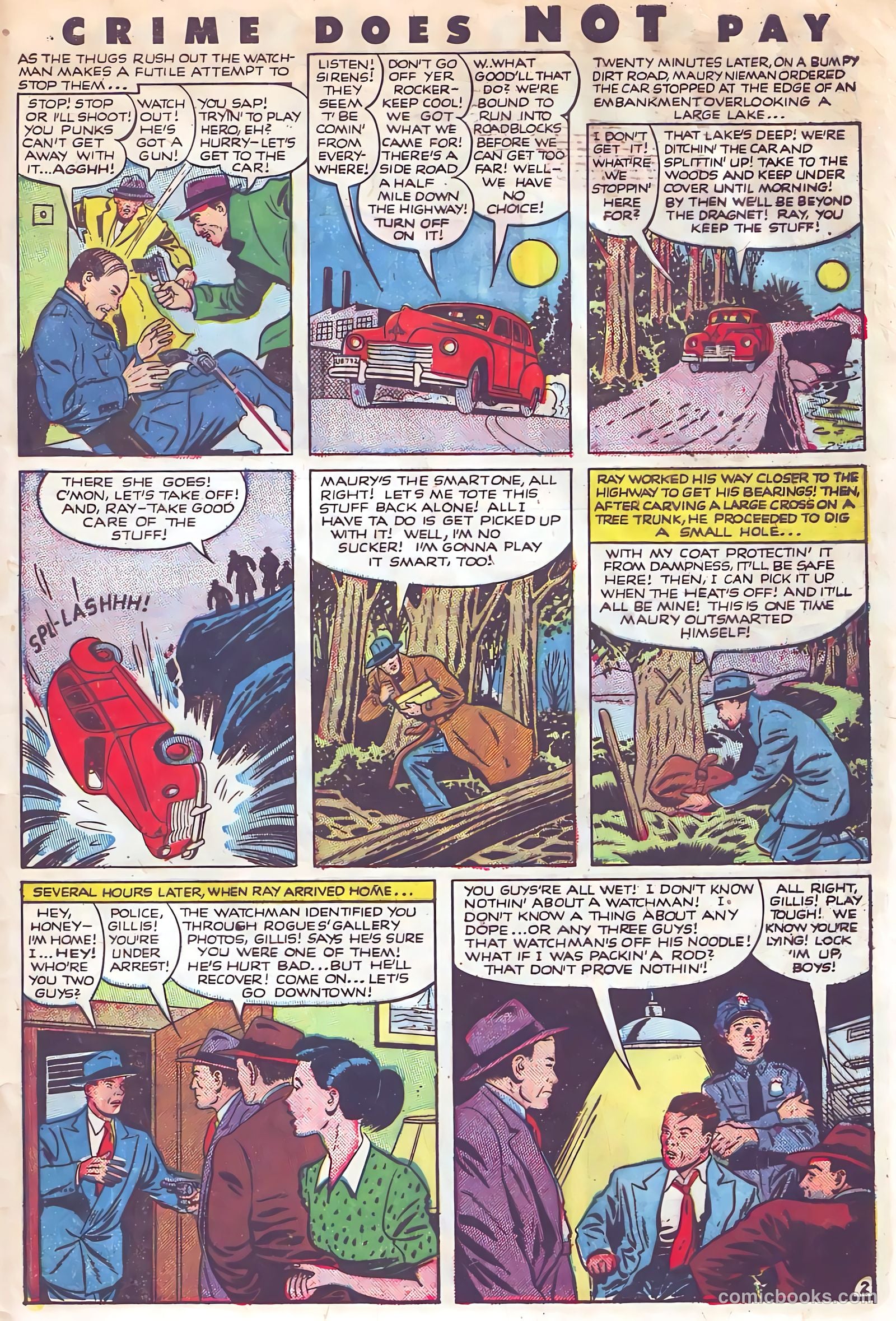 Crime Does Not Pay #115 (1952) — page 29