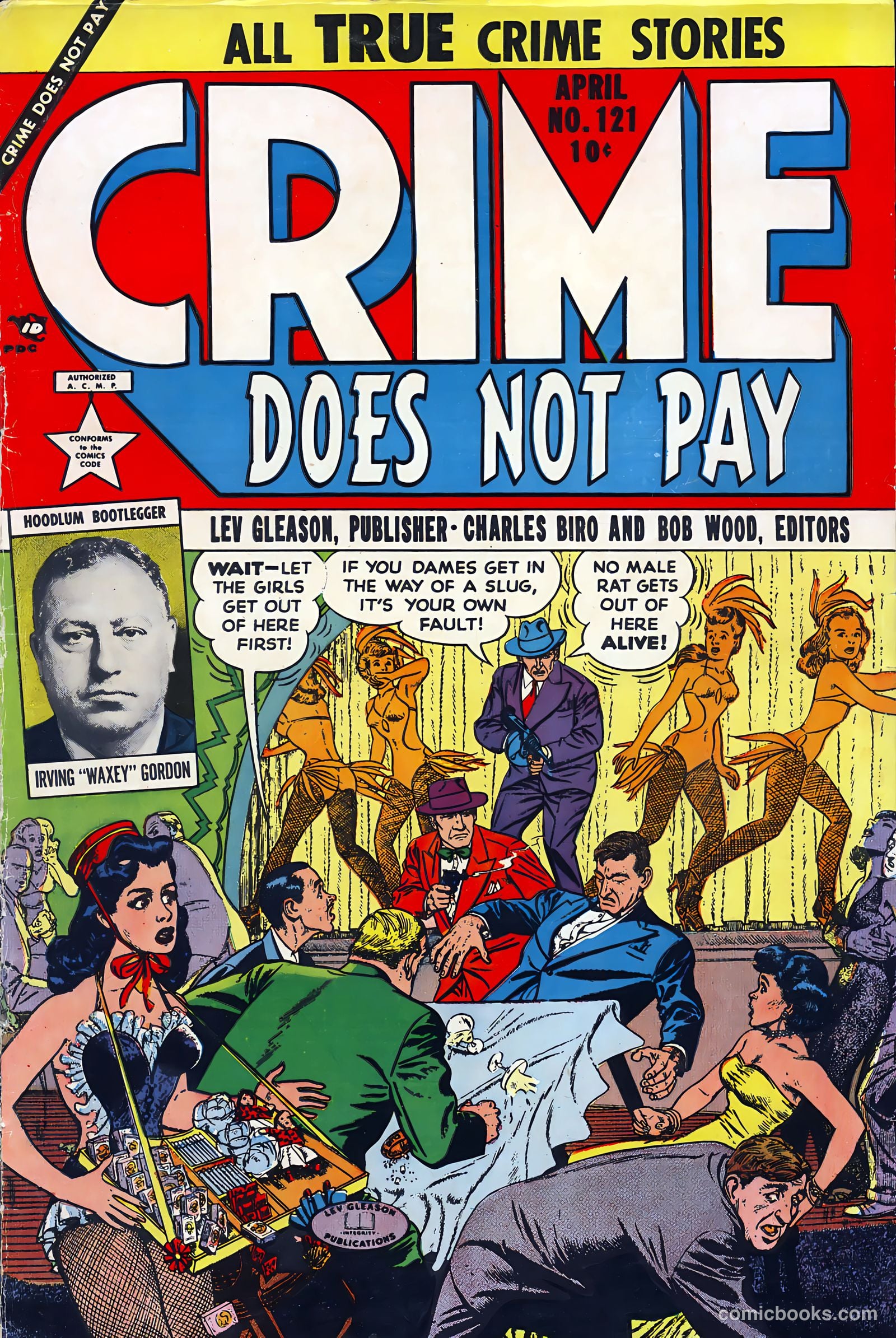 Crime Does Not Pay #121 (1953) — page 1