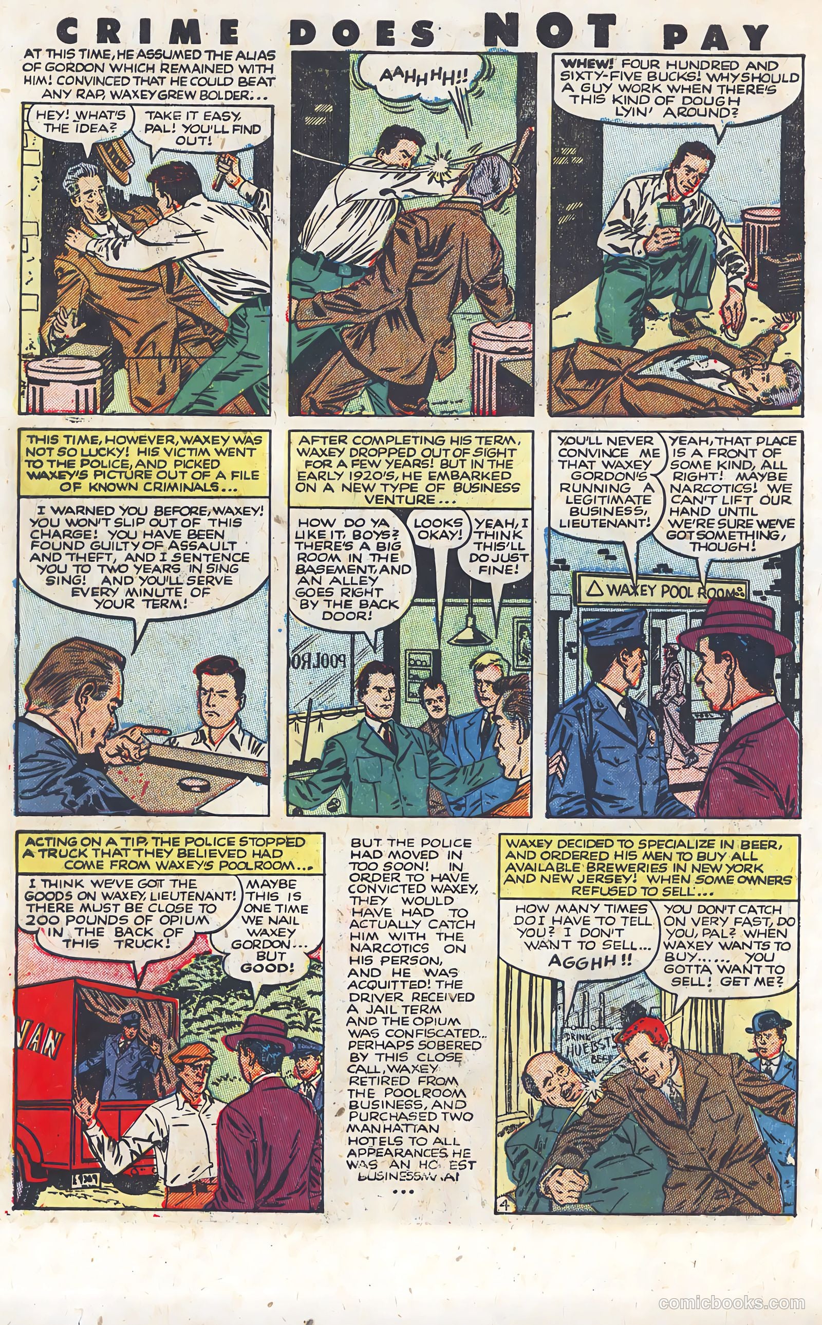 Crime Does Not Pay #121 (1953) — page 6