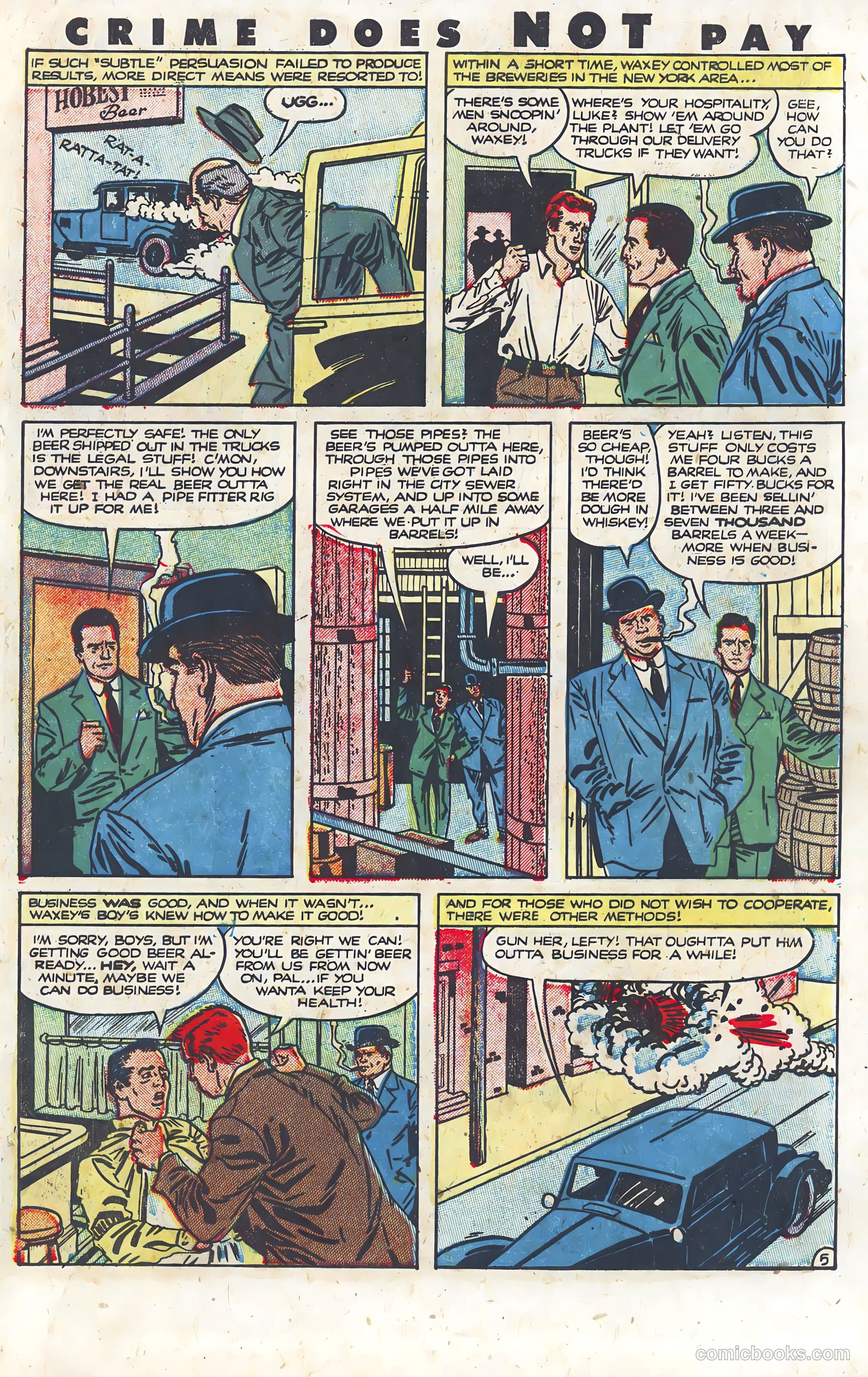Crime Does Not Pay #121 (1953) — page 7