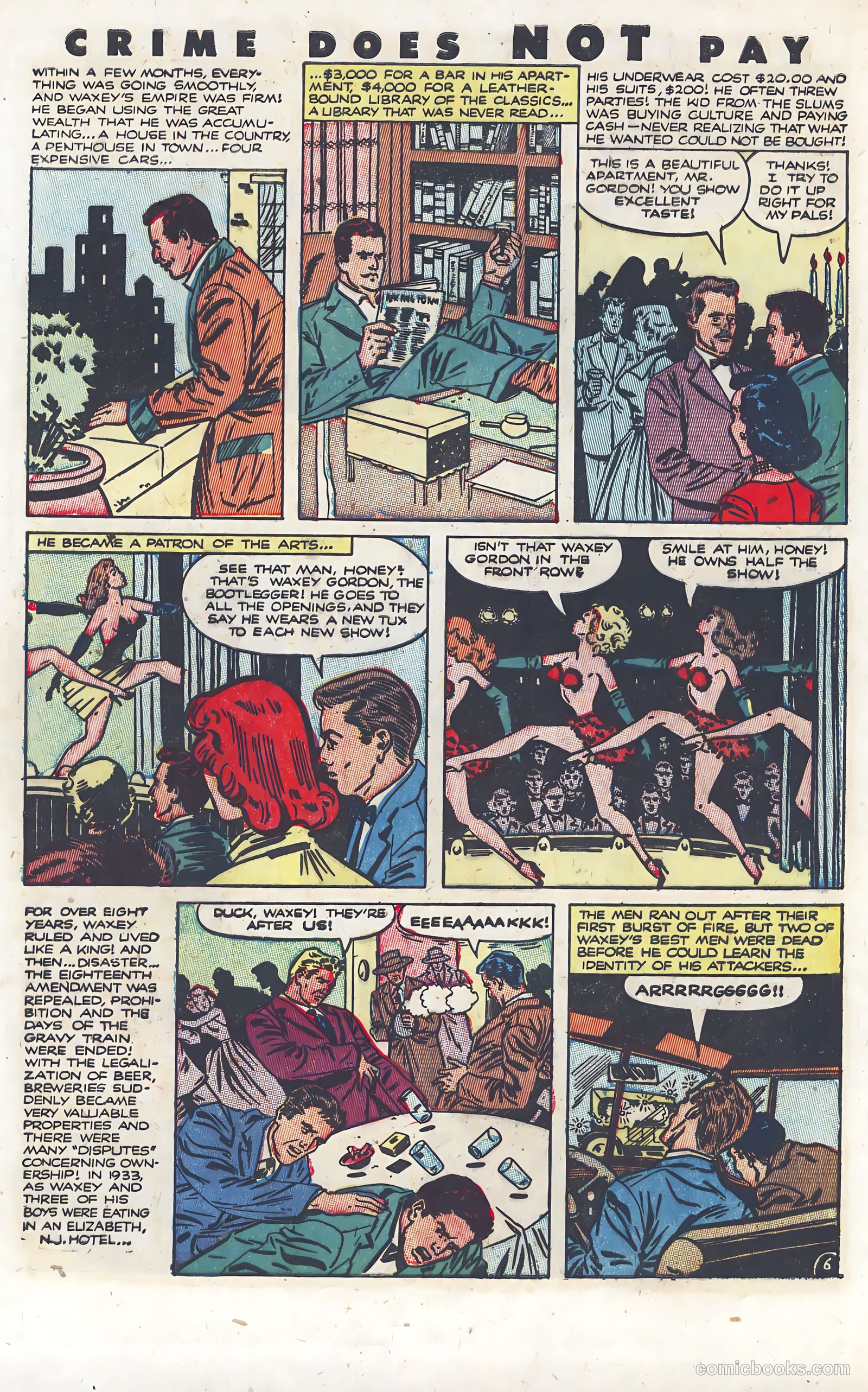 Crime Does Not Pay #121 (1953) — page 8