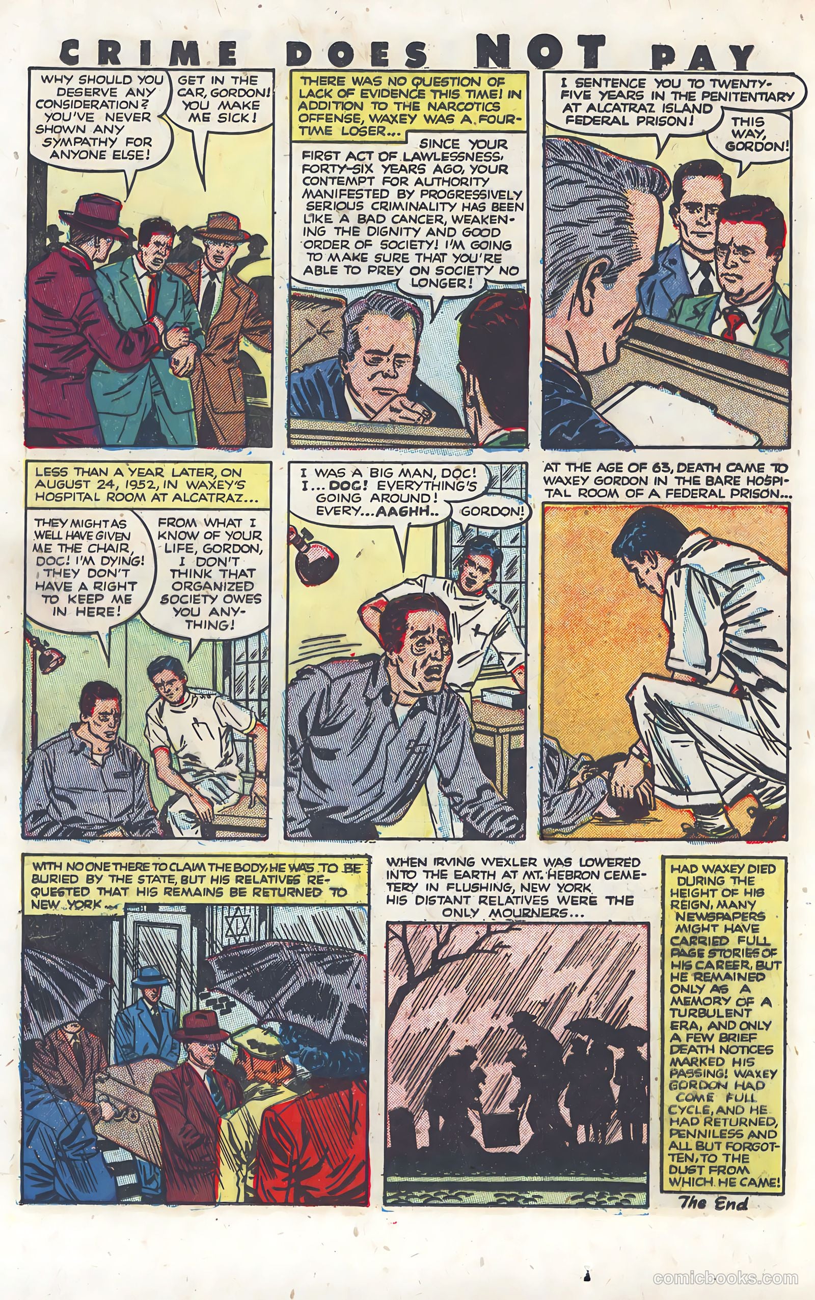 Crime Does Not Pay #121 (1953) — page 12