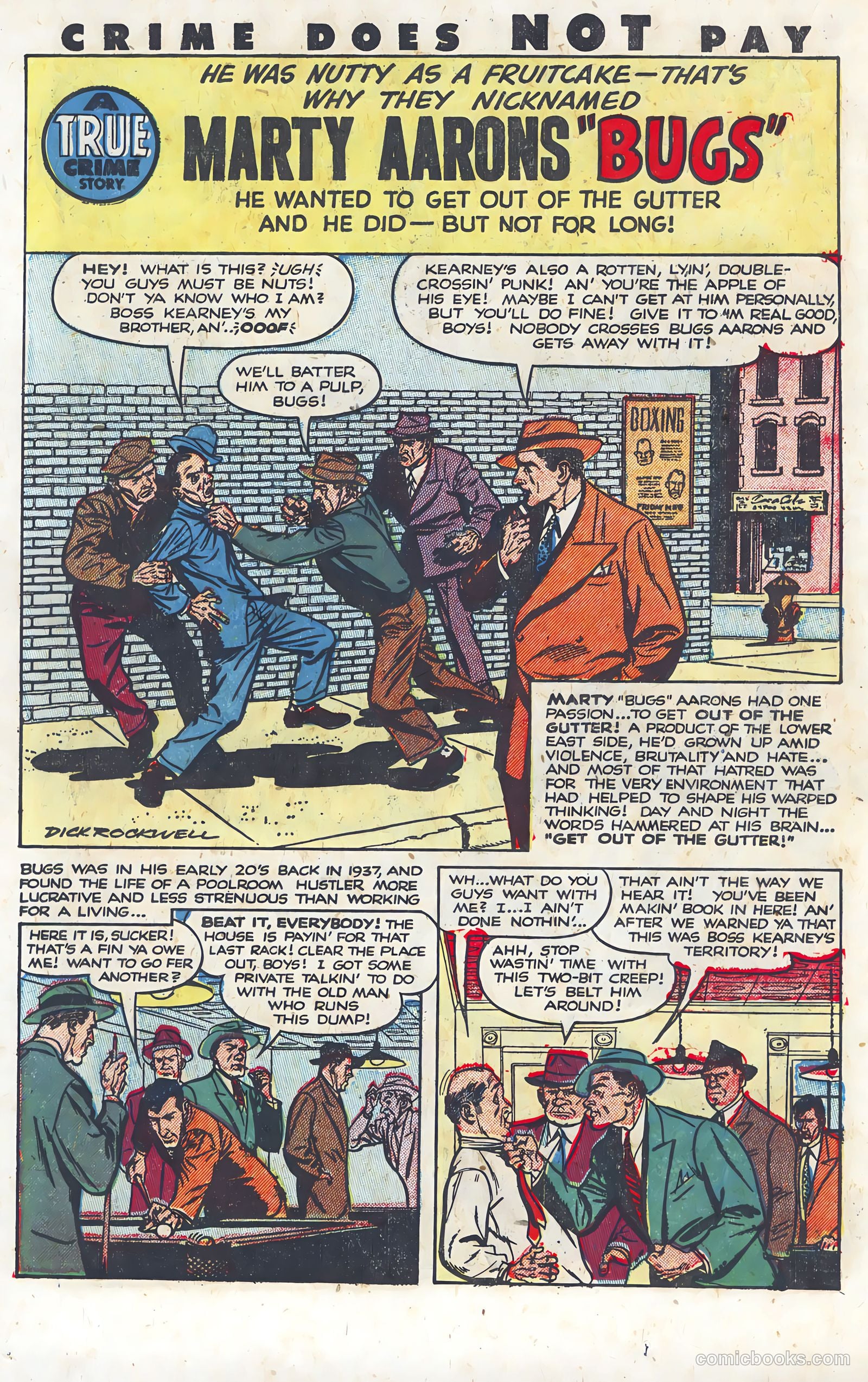 Crime Does Not Pay #121 (1953) — page 14