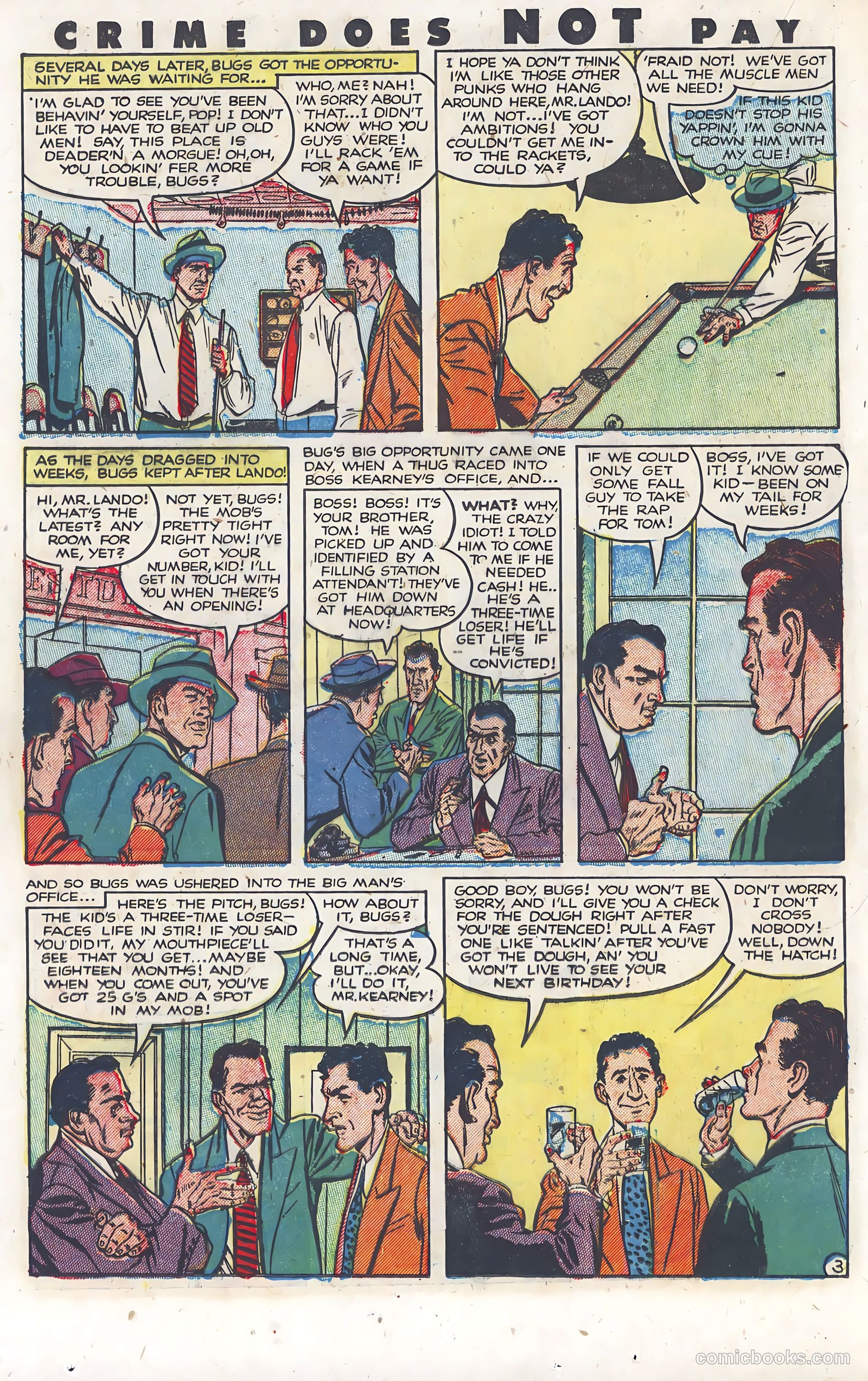 Crime Does Not Pay #121 (1953) — page 16