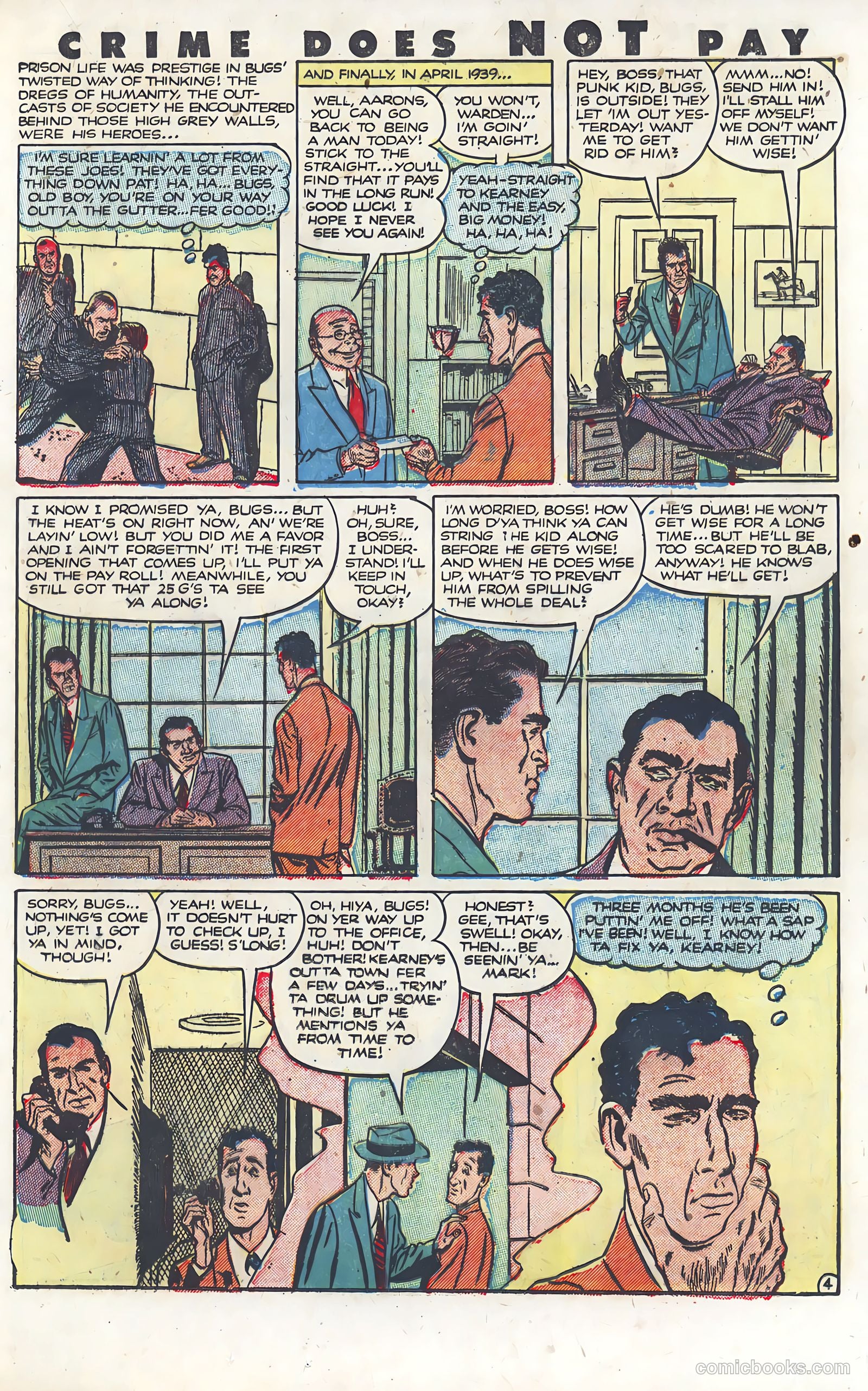Crime Does Not Pay #121 (1953) — page 17