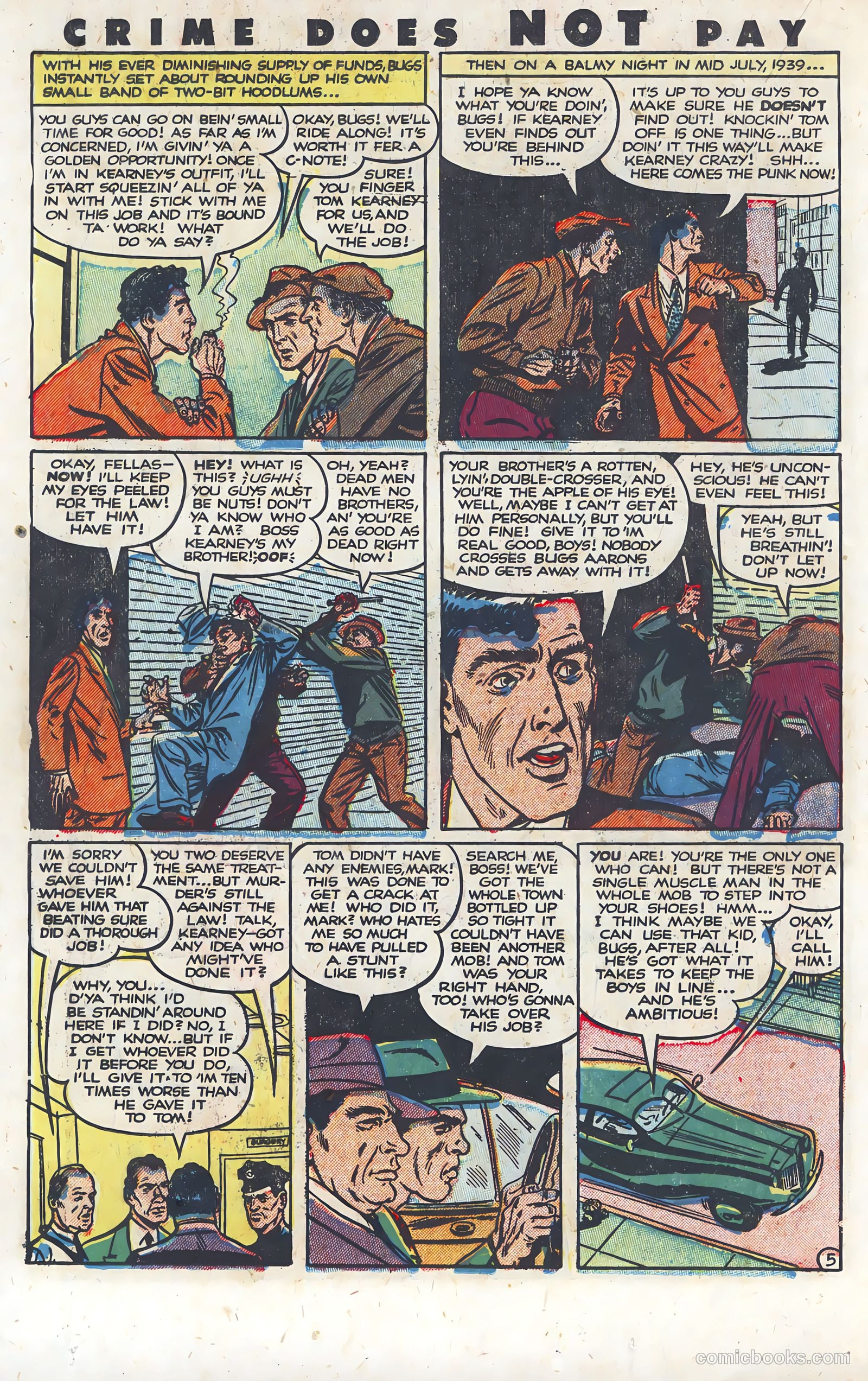 Crime Does Not Pay #121 (1953) — page 18