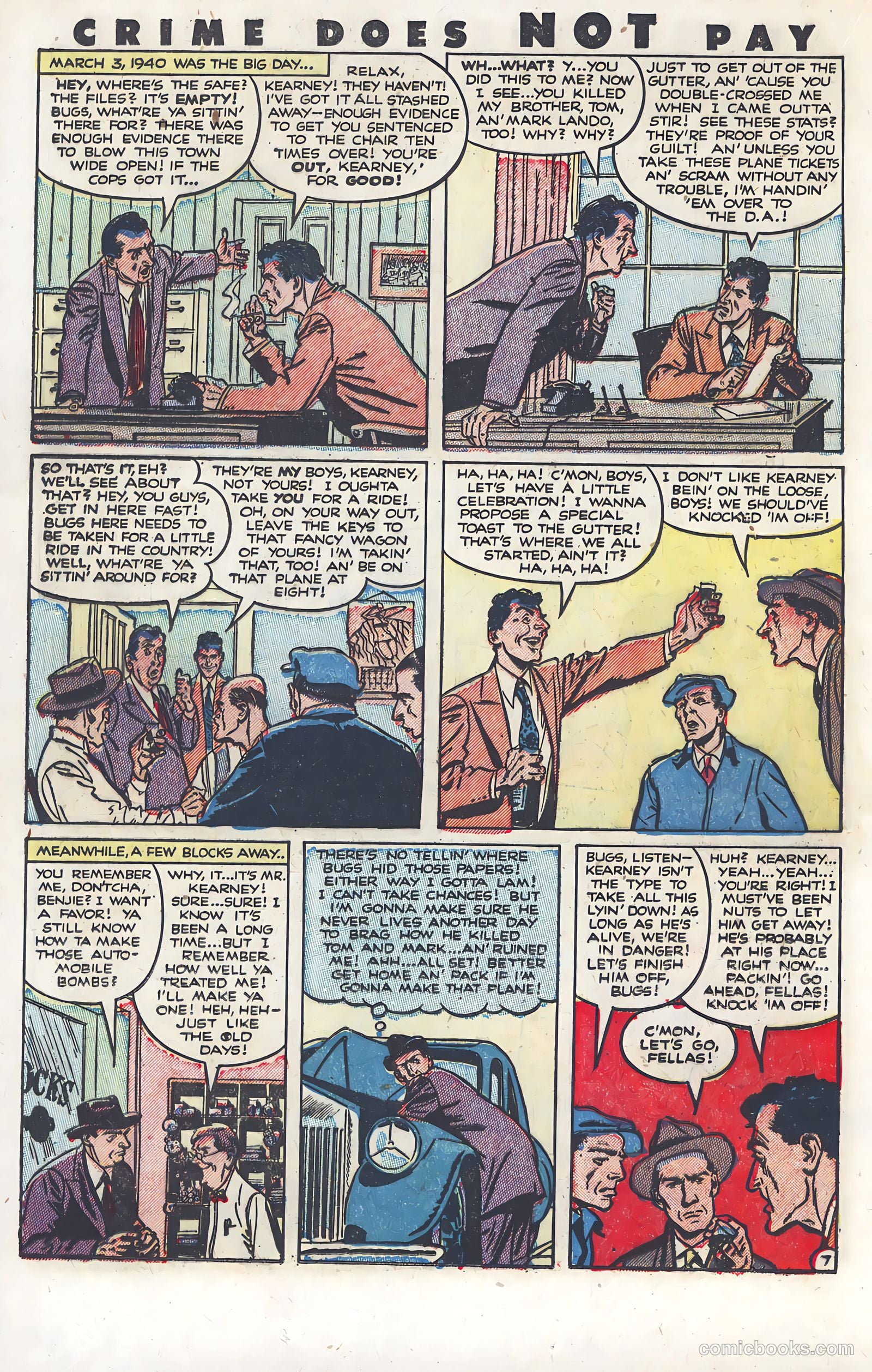 Crime Does Not Pay #121 (1953) — page 20