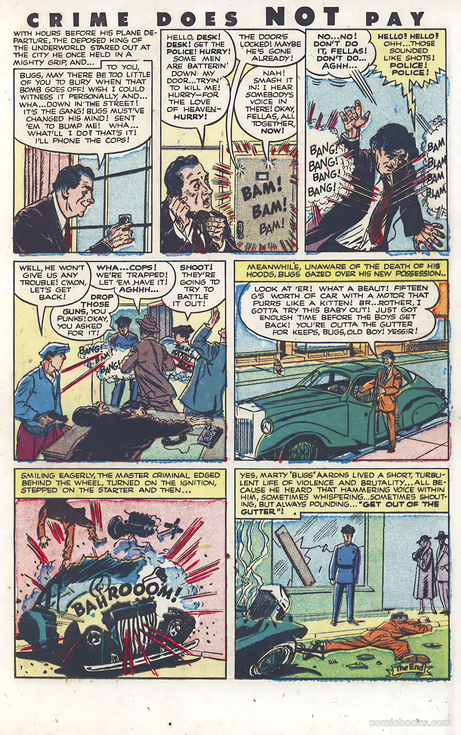 Crime Does Not Pay #121 (1953) — page 21