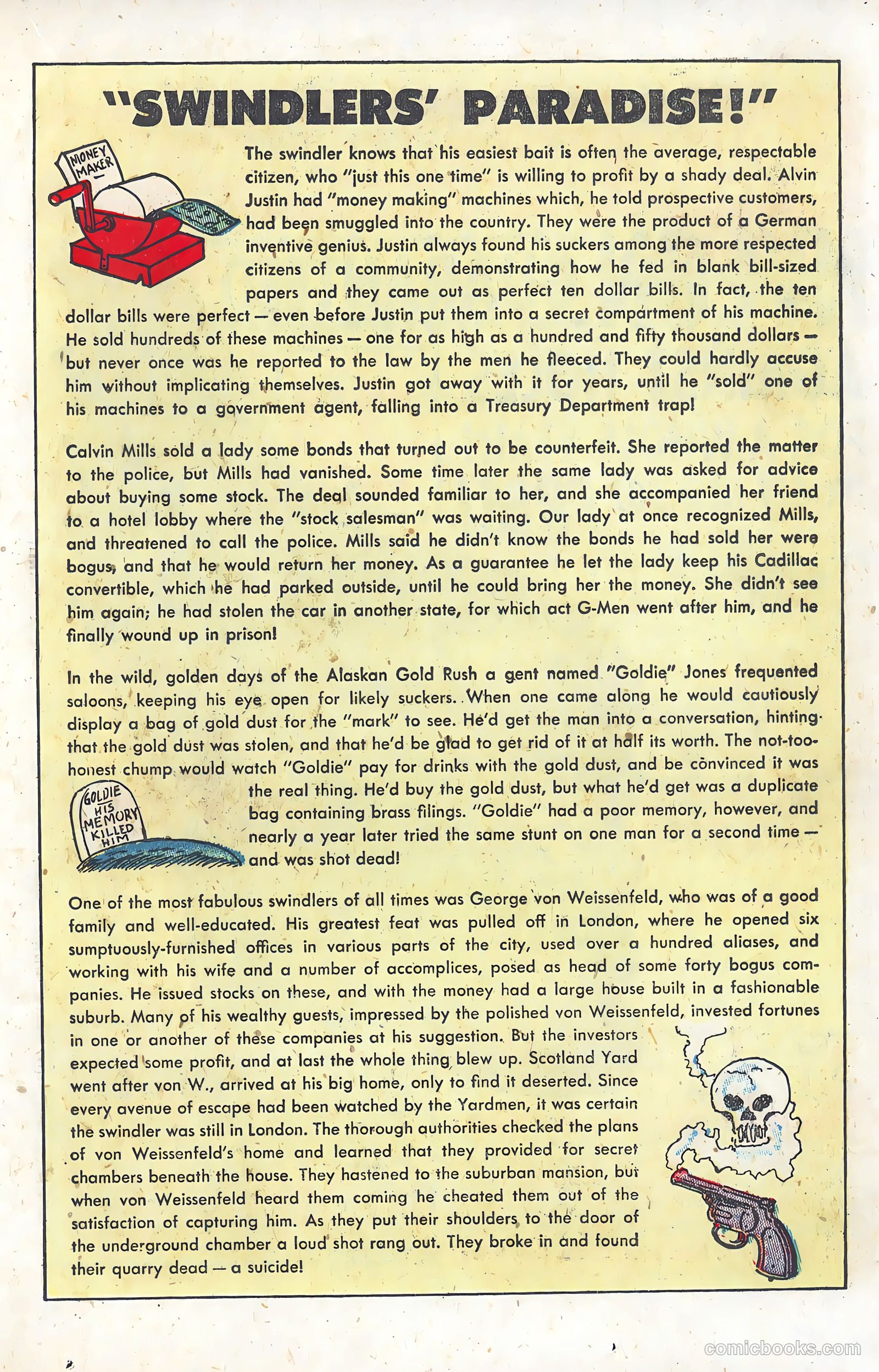 Crime Does Not Pay #121 (1953) — page 23