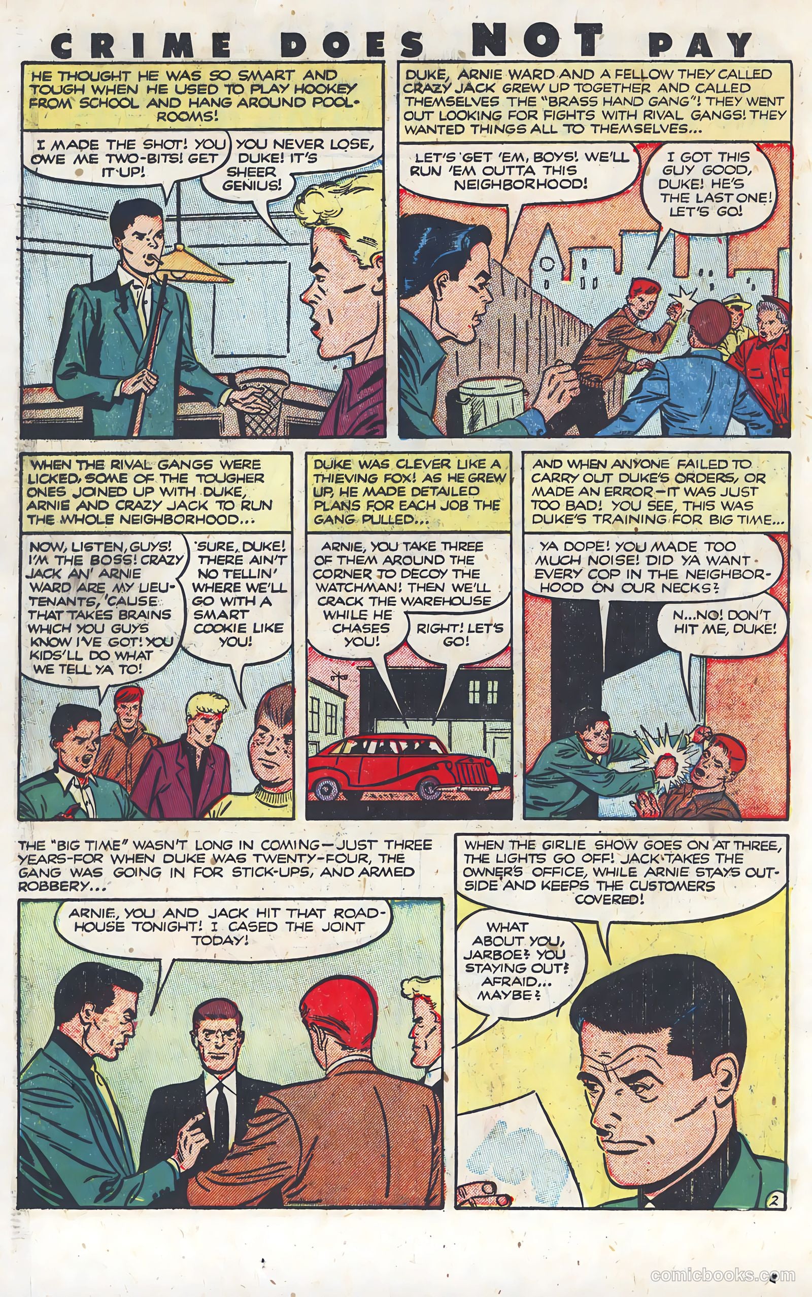 Crime Does Not Pay #121 (1953) — page 26