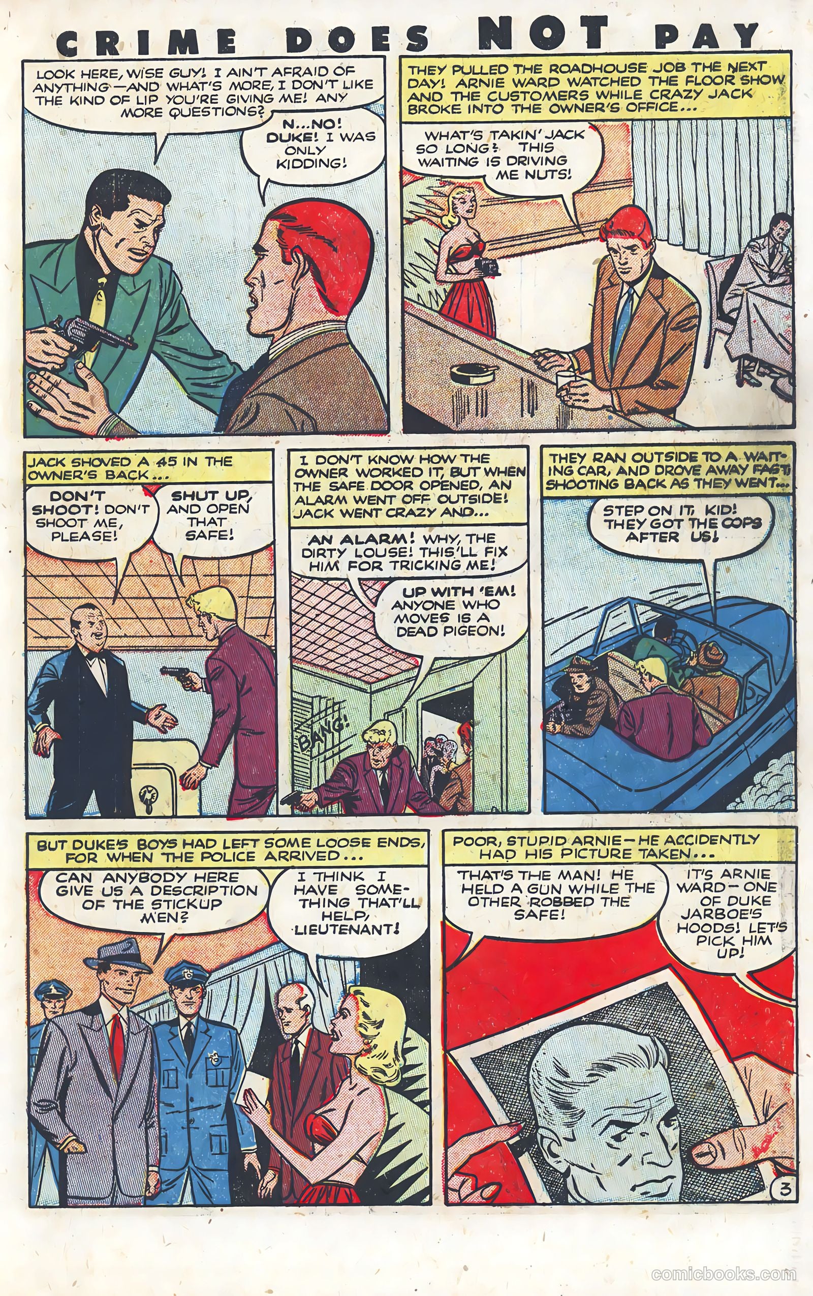 Crime Does Not Pay #121 (1953) — page 27