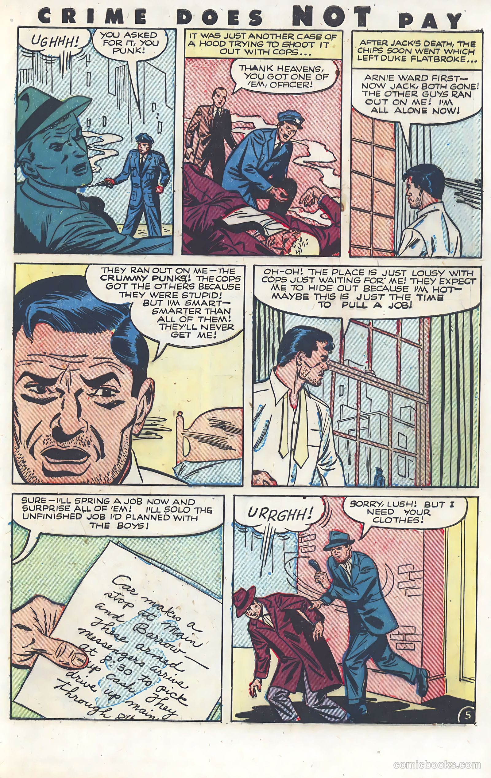 Crime Does Not Pay #121 (1953) — page 29