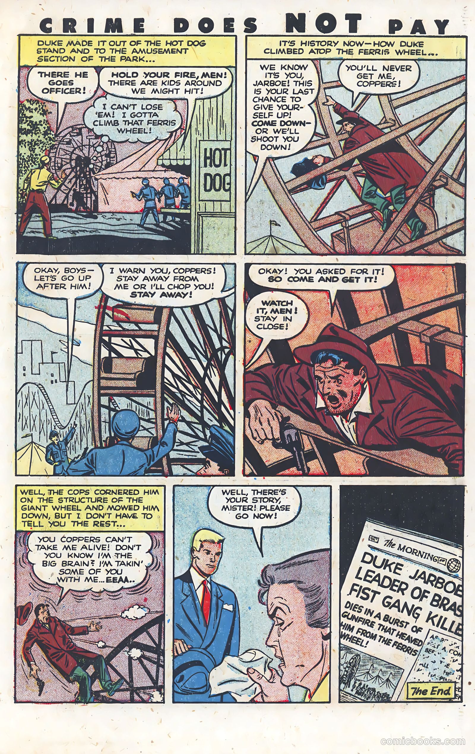 Crime Does Not Pay #121 (1953) — page 31
