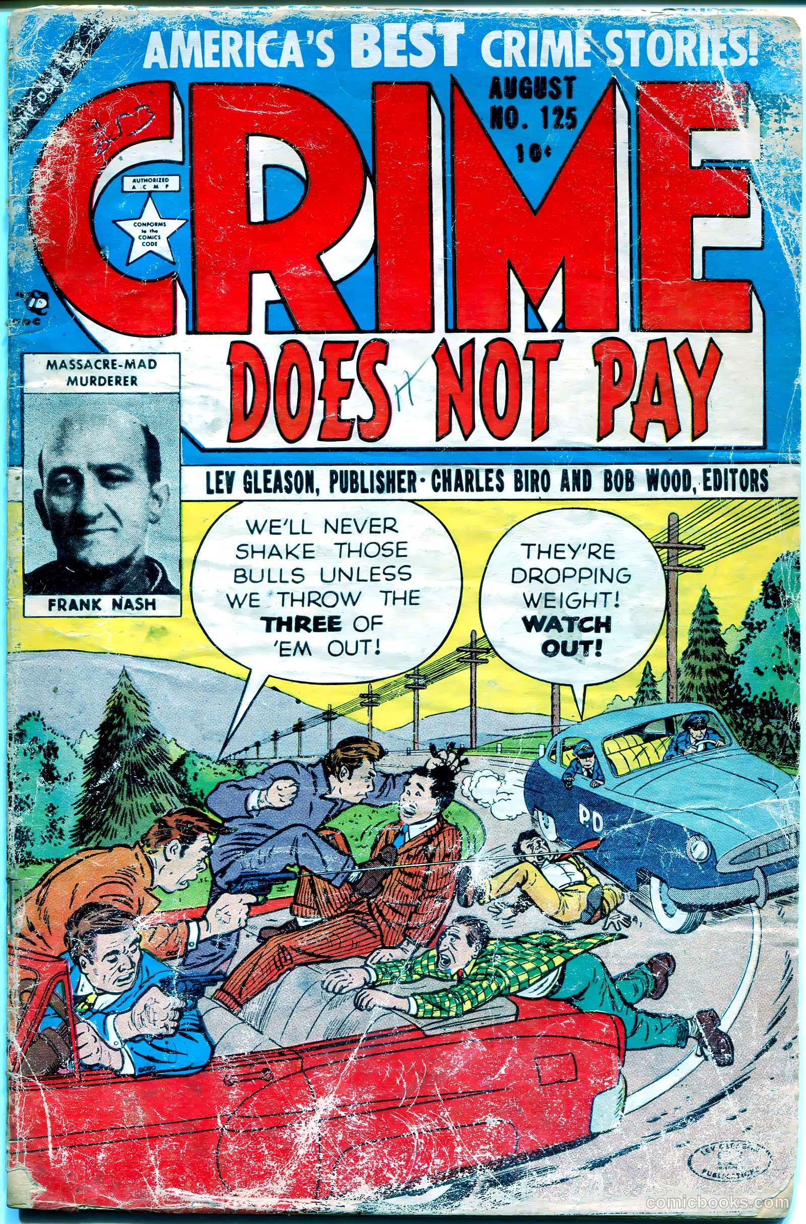 Crime Does Not Pay #125 (1953) — page 1