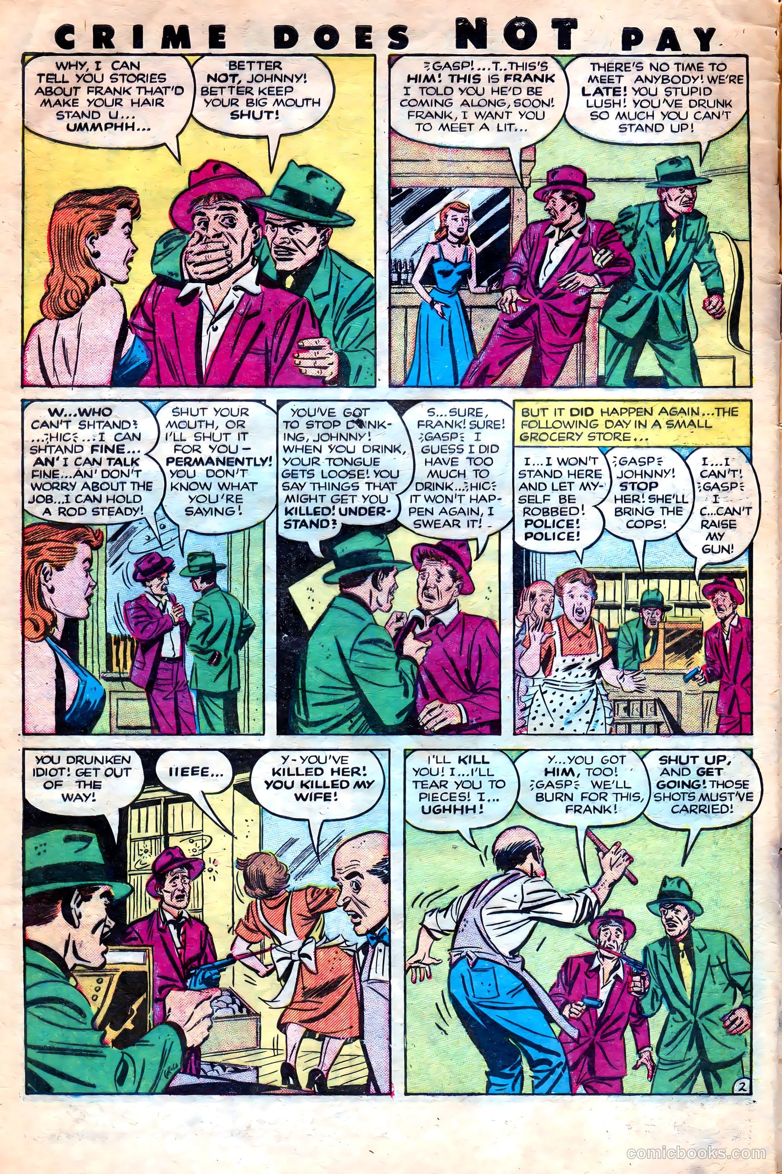Crime Does Not Pay #125 (1953) — page 4
