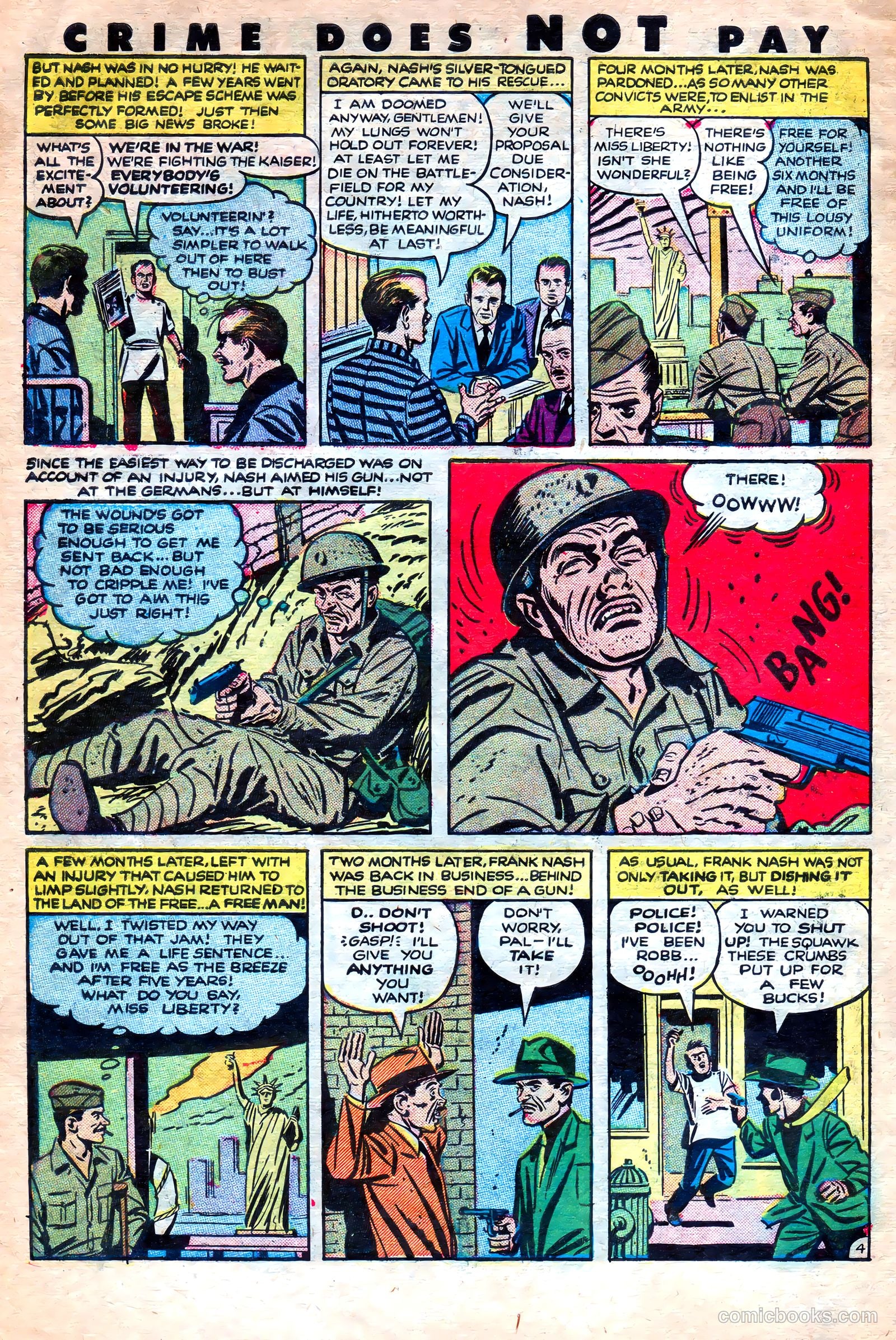 Crime Does Not Pay #125 (1953) — page 6