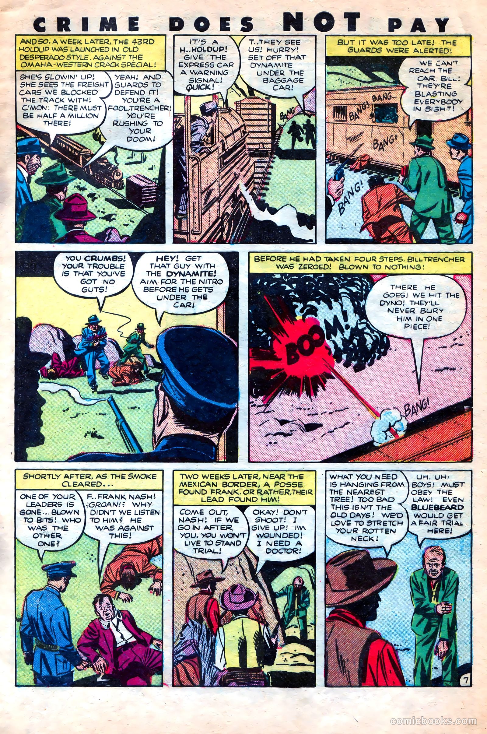 Crime Does Not Pay #125 (1953) — page 9