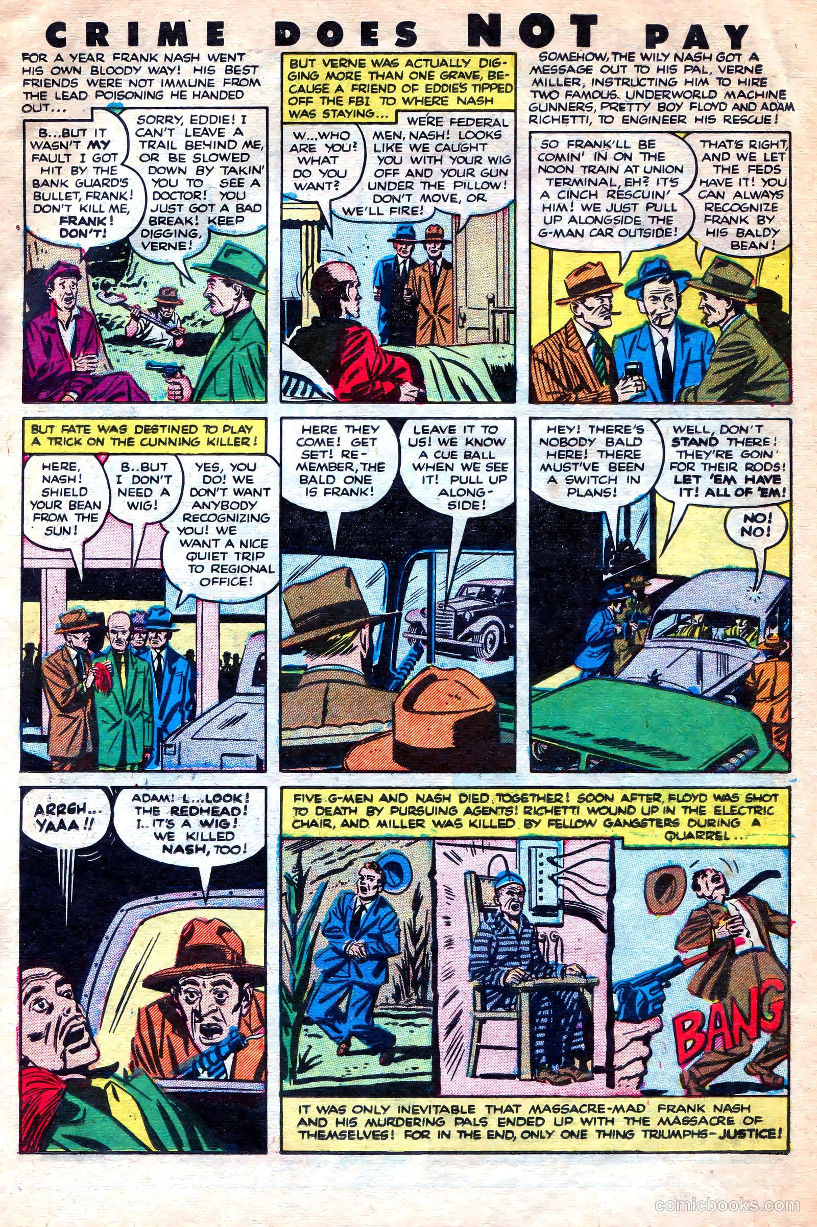 Crime Does Not Pay #125 (1953) — page 11