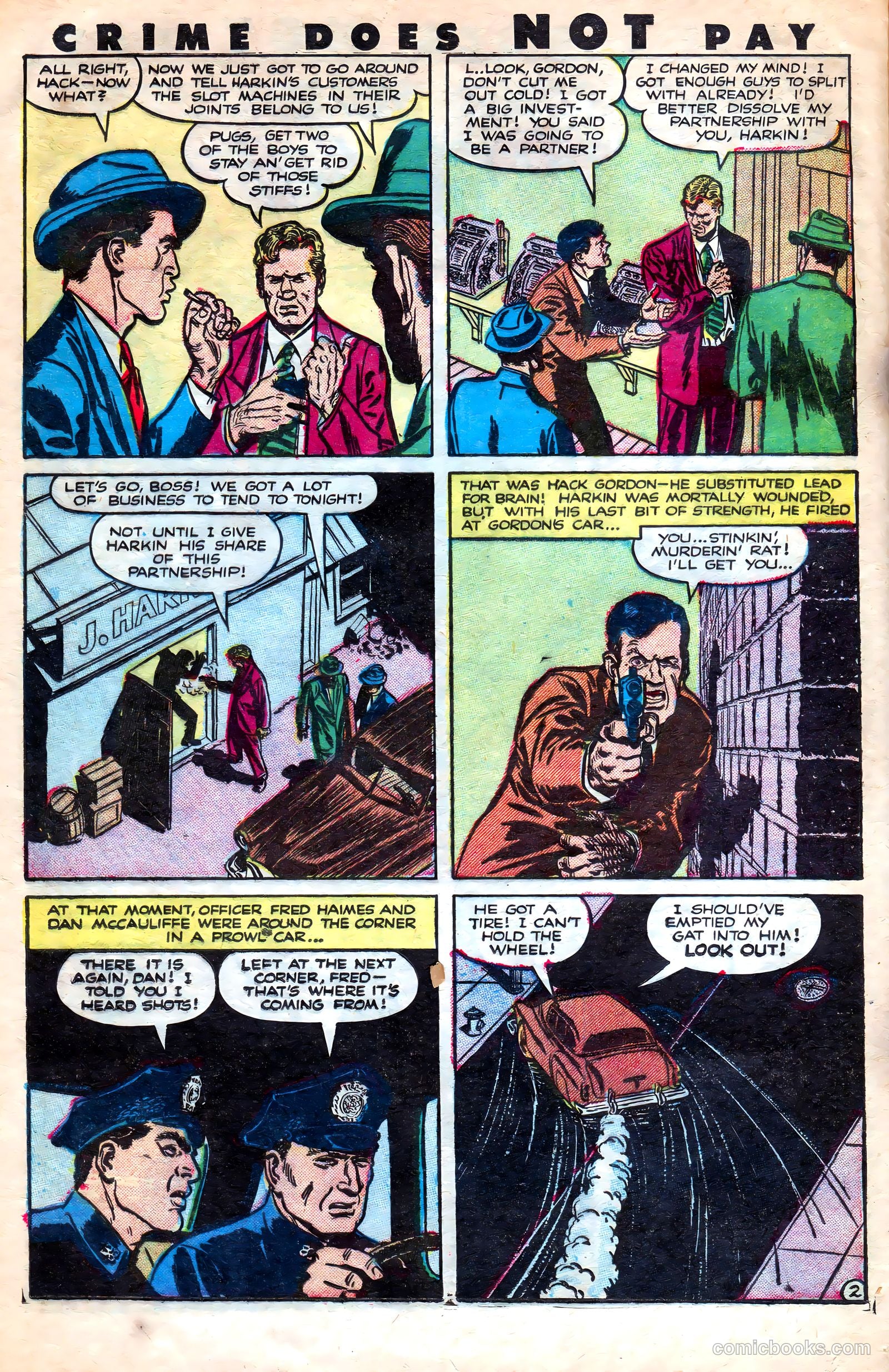 Crime Does Not Pay #125 (1953) — page 16