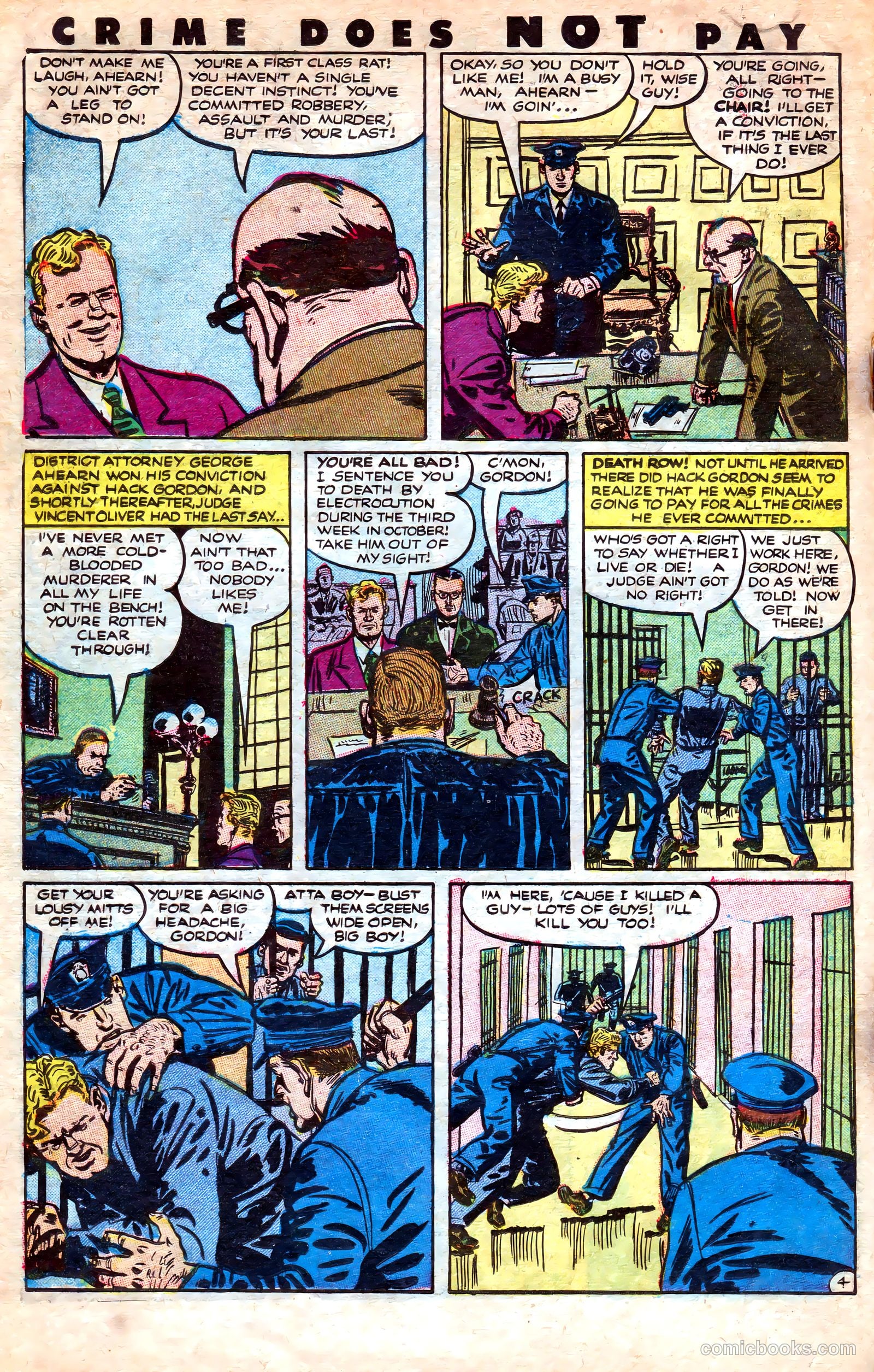 Crime Does Not Pay #125 (1953) — page 18