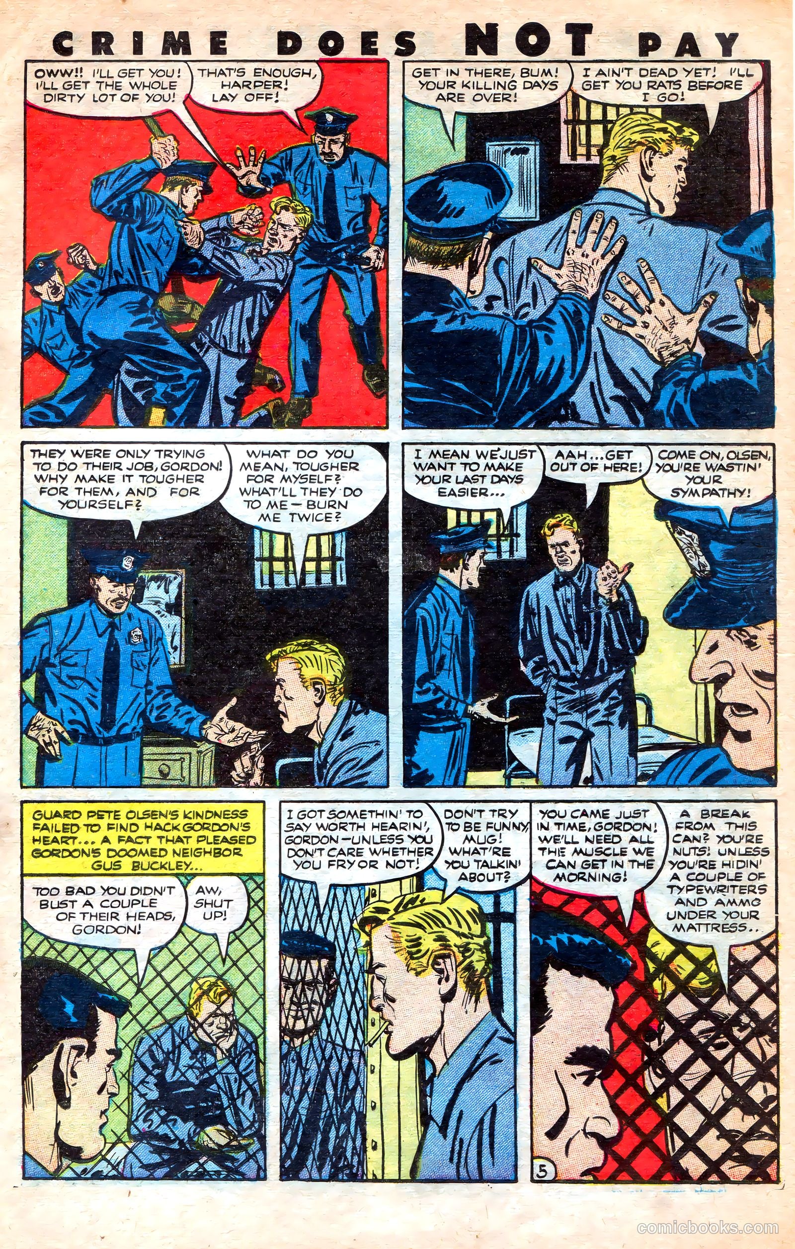 Crime Does Not Pay #125 (1953) — page 19