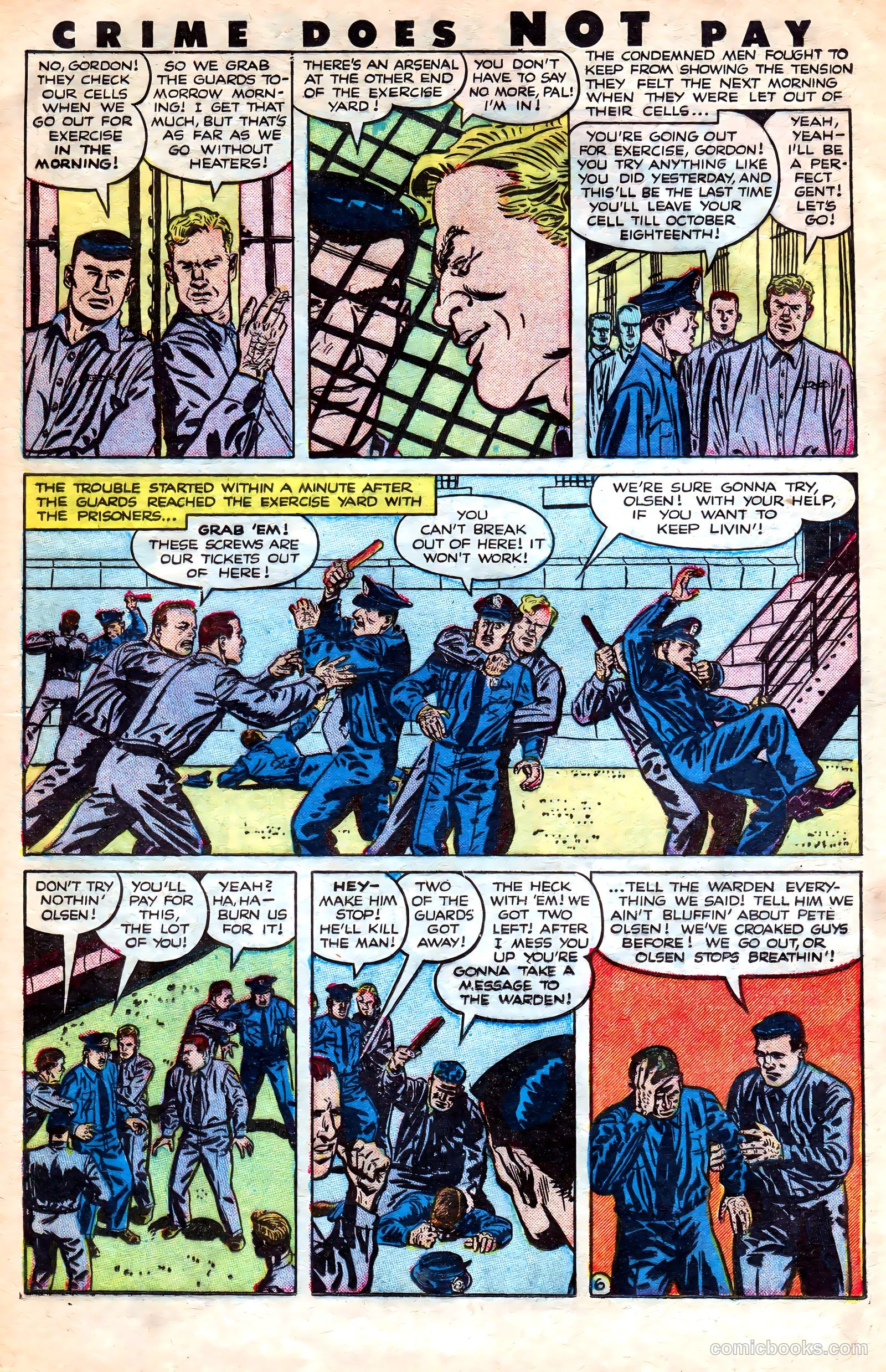 Crime Does Not Pay #125 (1953) — page 20