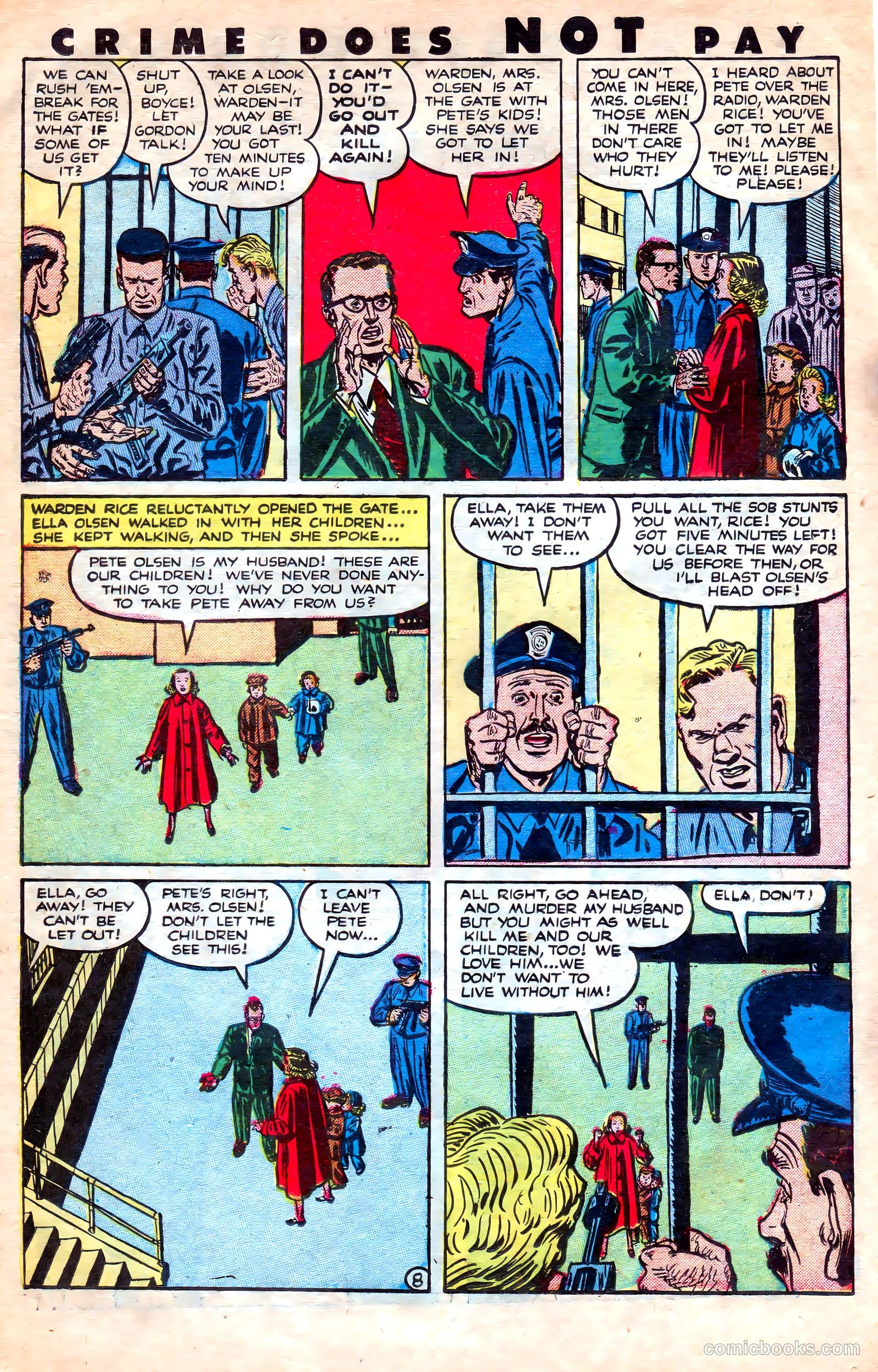 Crime Does Not Pay #125 (1953) — page 22