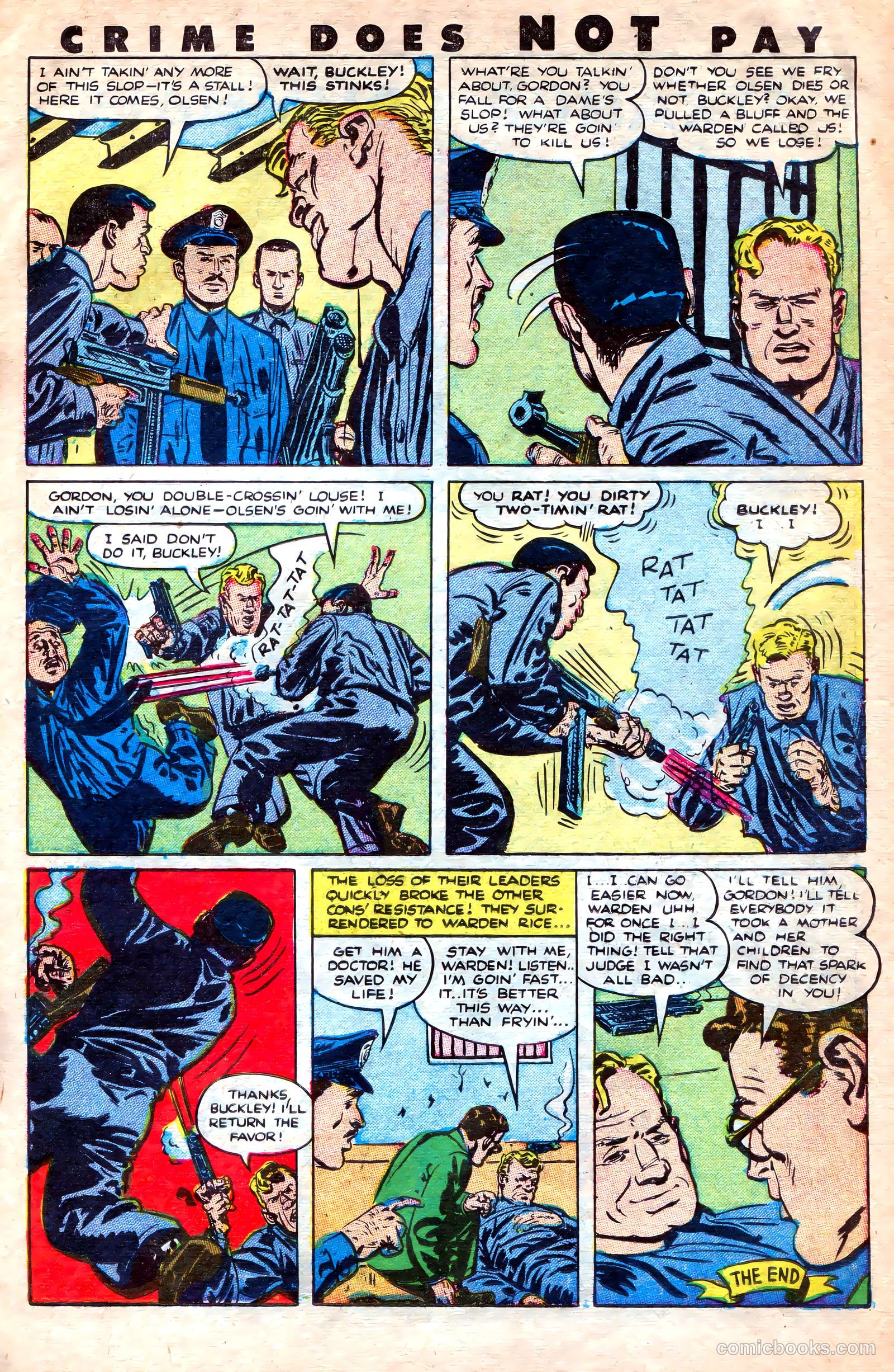 Crime Does Not Pay #125 (1953) — page 23