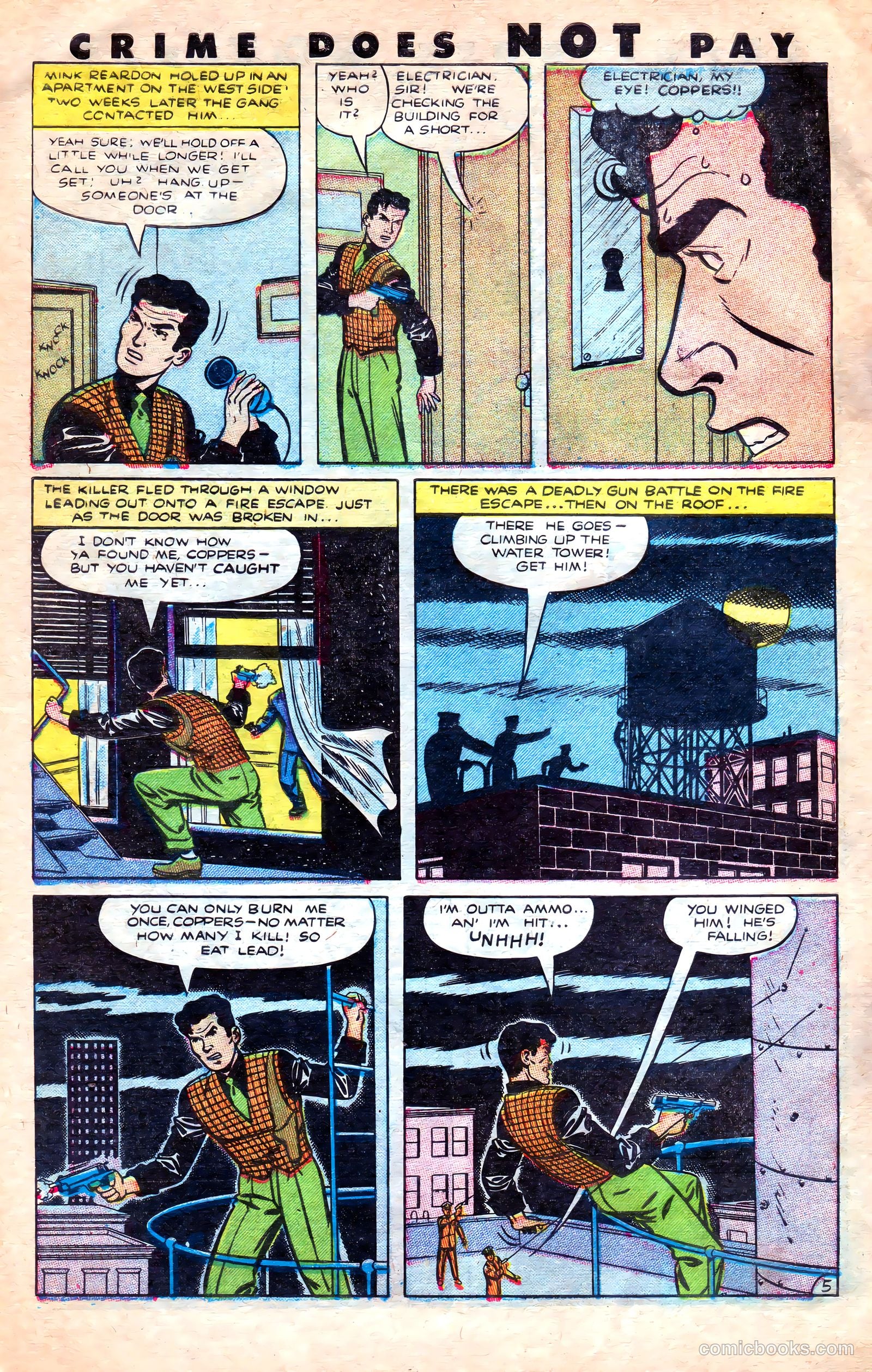 Crime Does Not Pay #125 (1953) — page 30