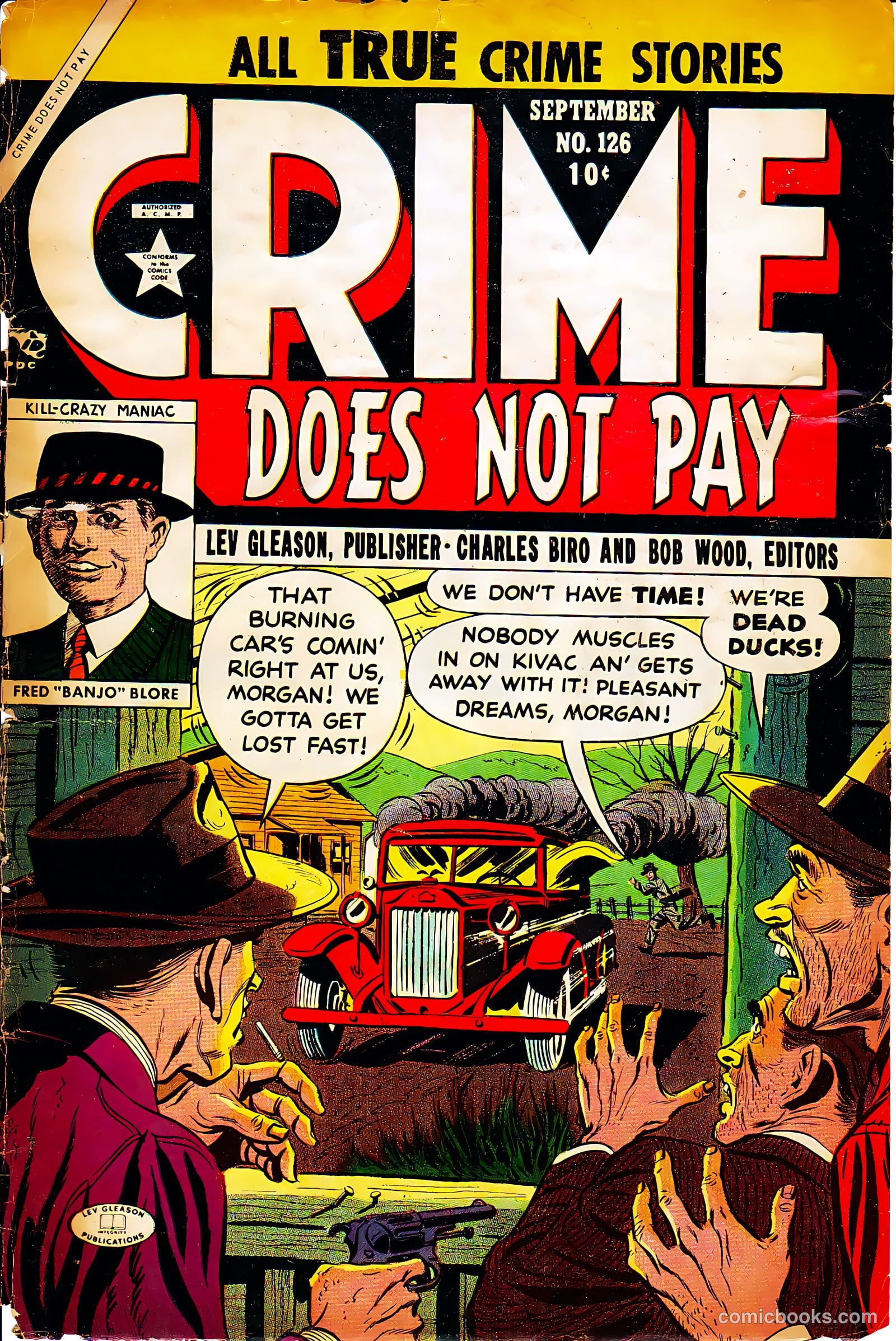 Crime Does Not Pay #126 (1953) — page 1