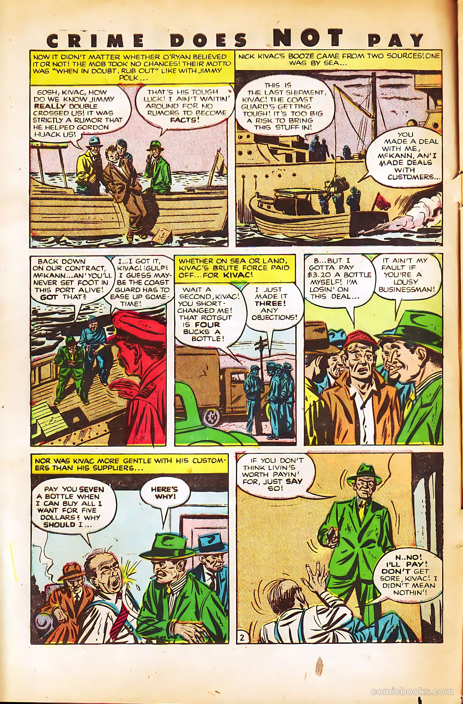 Crime Does Not Pay #126 (1953) — page 4