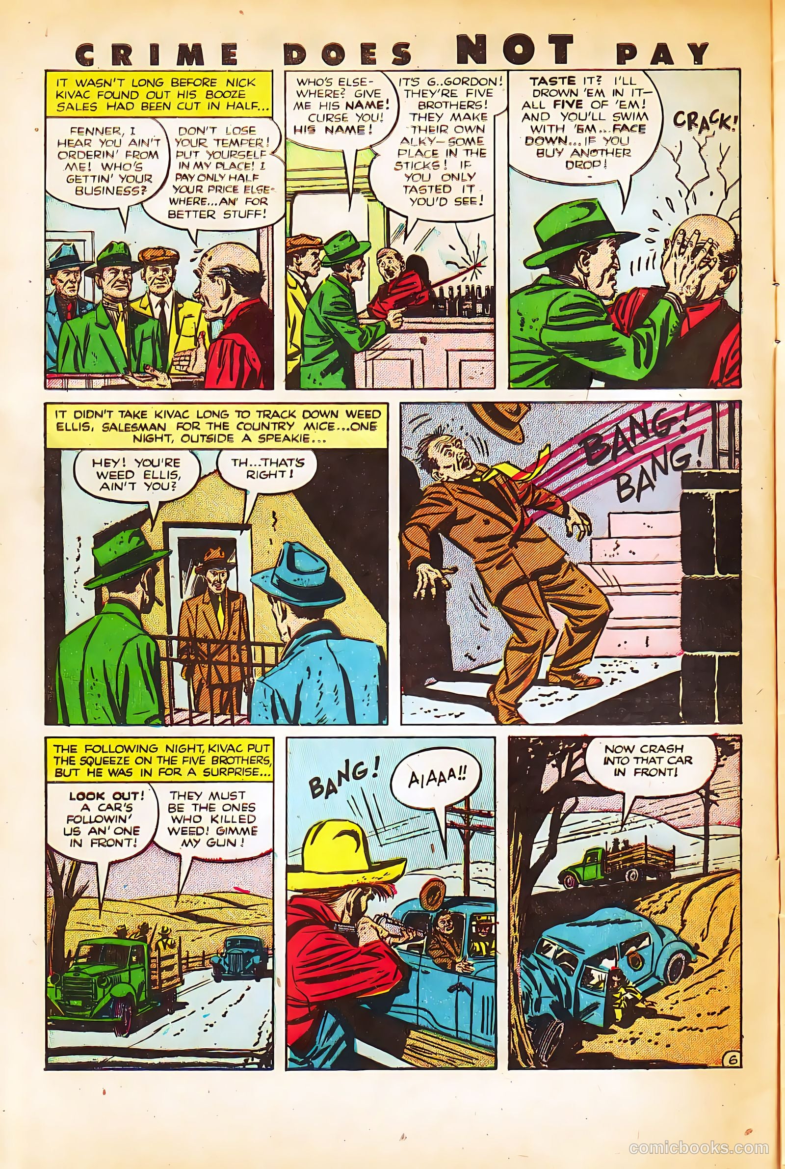Crime Does Not Pay #126 (1953) — page 8