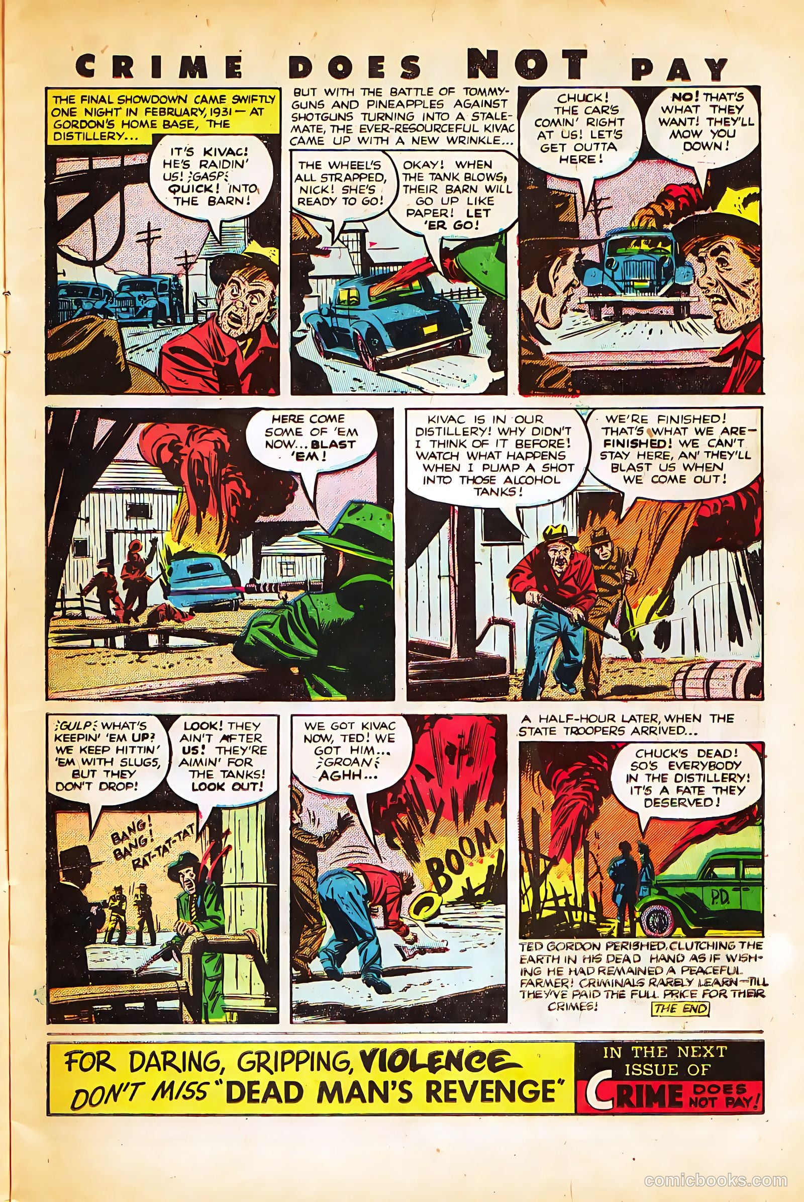 Crime Does Not Pay #126 (1953) — page 11