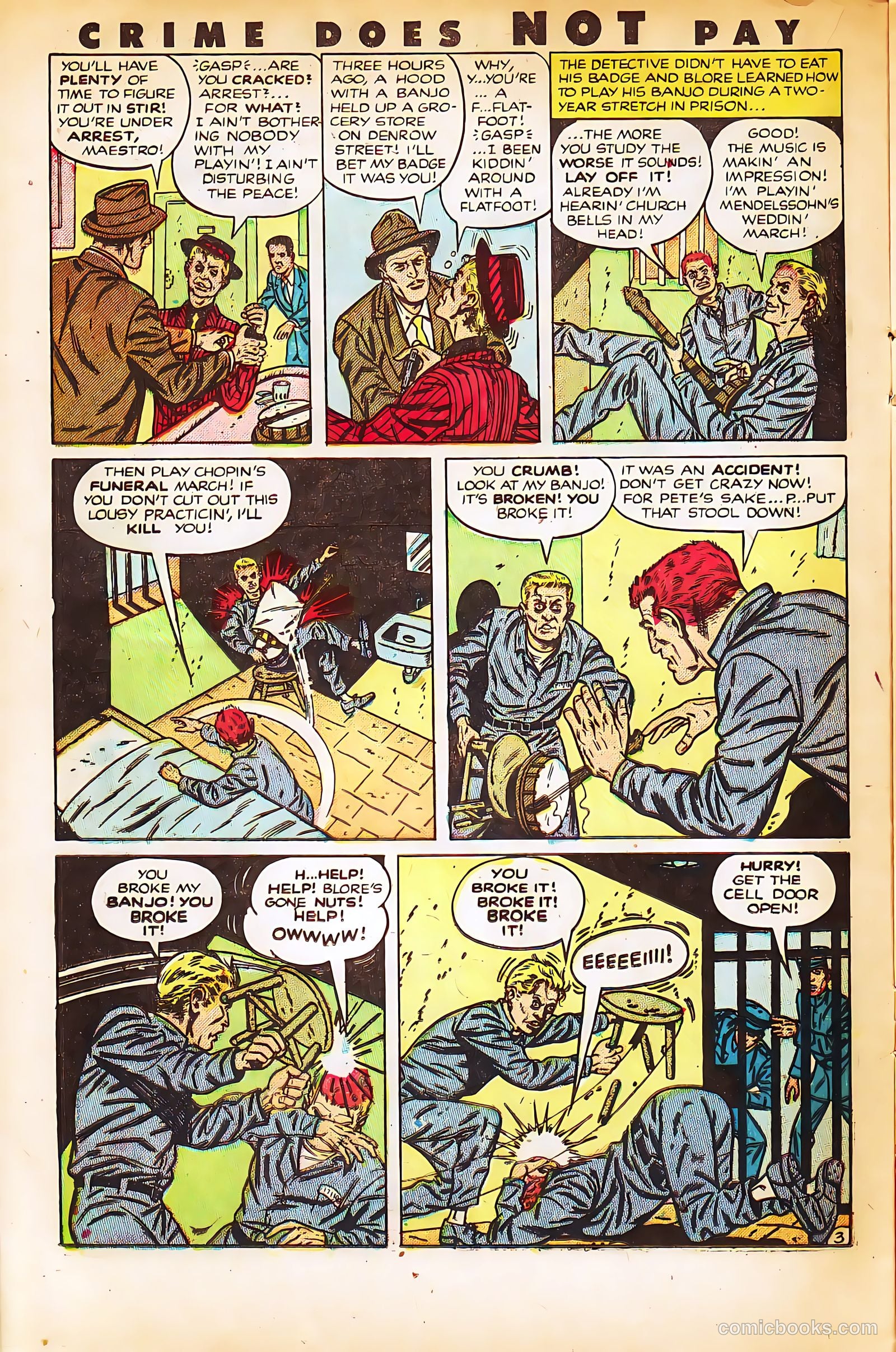 Crime Does Not Pay #126 (1953) — page 16