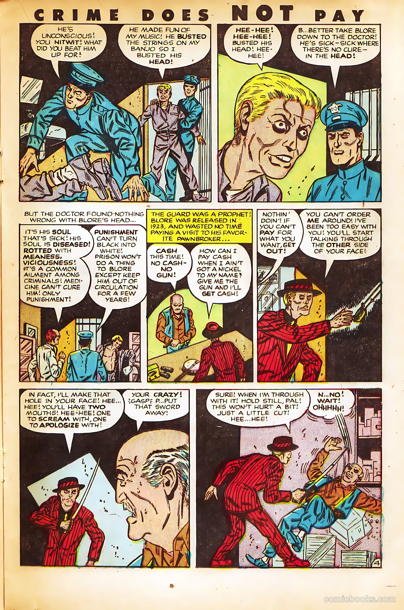 Crime Does Not Pay #126 (1953) — page 17
