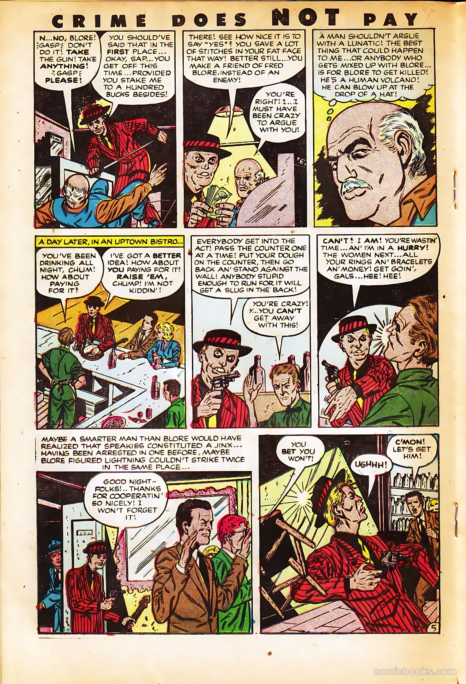 Crime Does Not Pay #126 (1953) — page 18