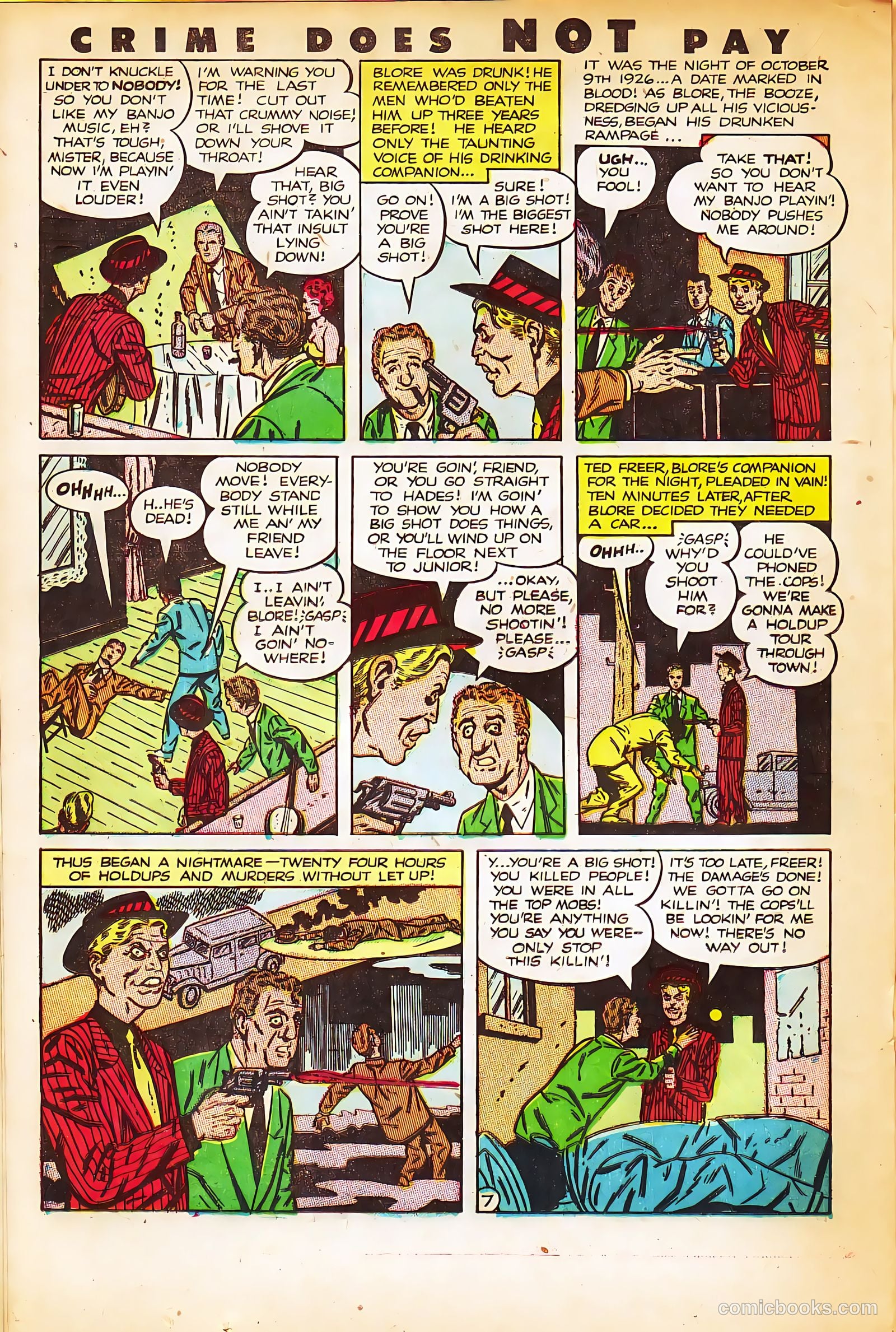 Crime Does Not Pay #126 (1953) — page 20