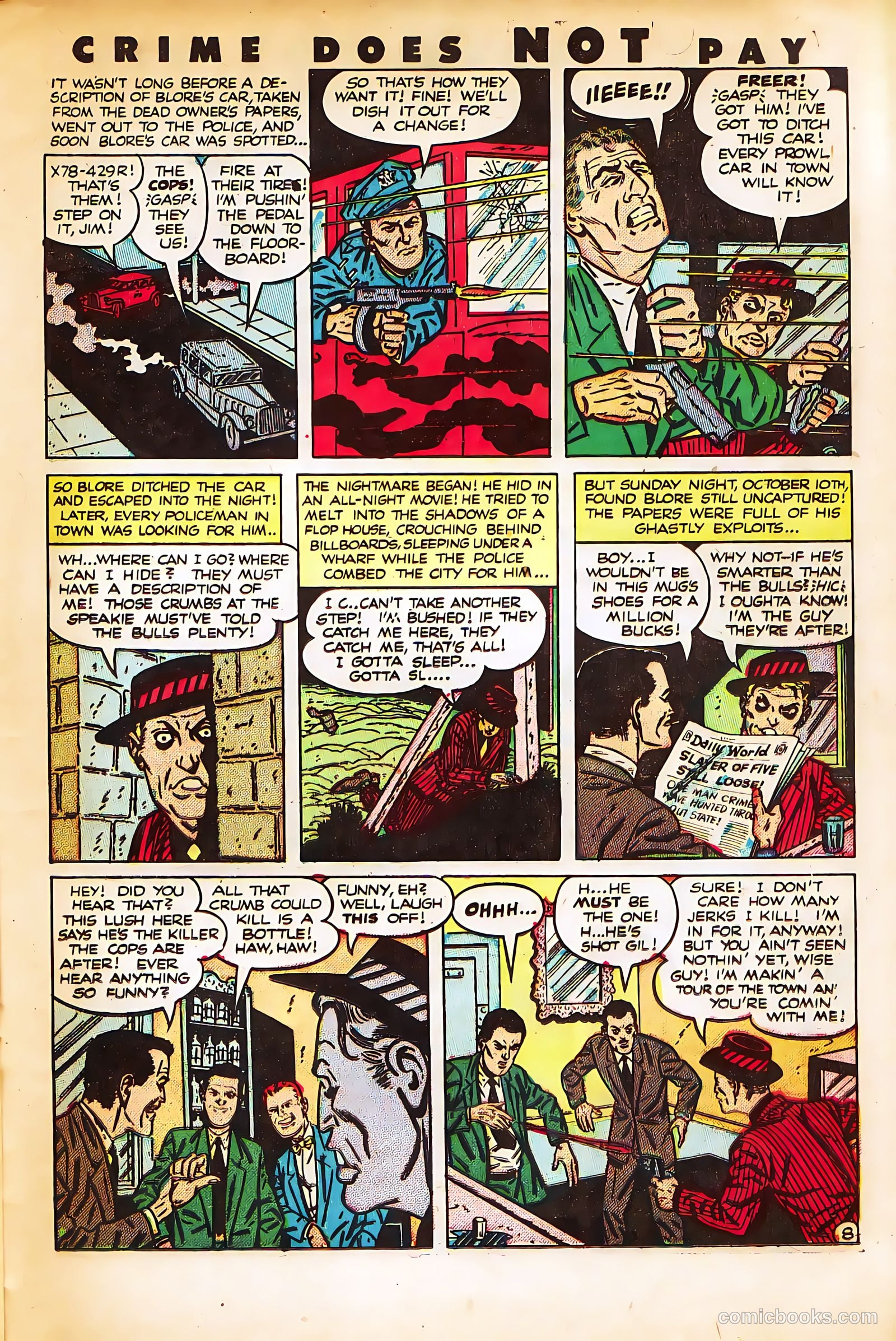 Crime Does Not Pay #126 (1953) — page 21