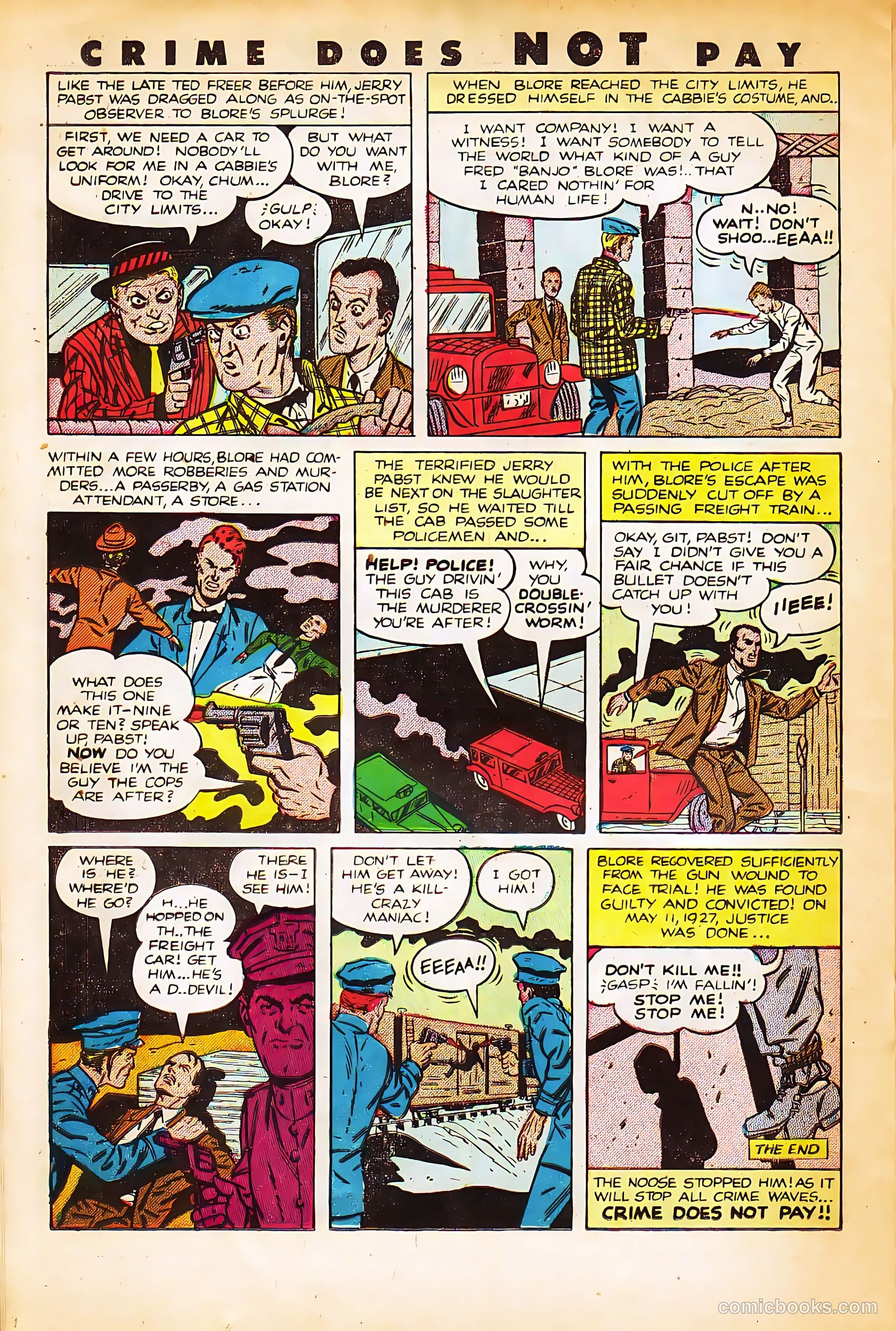 Crime Does Not Pay #126 (1953) — page 22