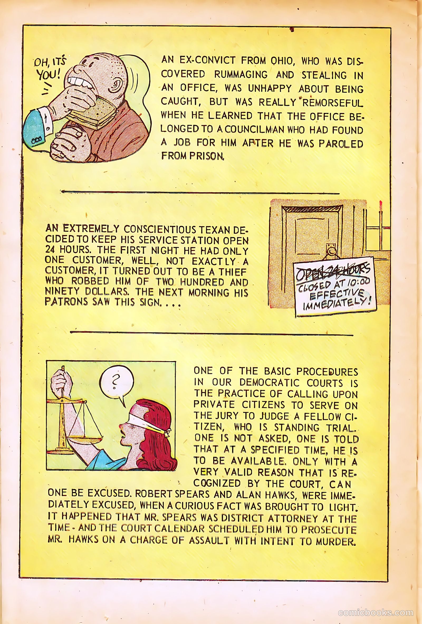 Crime Does Not Pay #126 (1953) — page 24