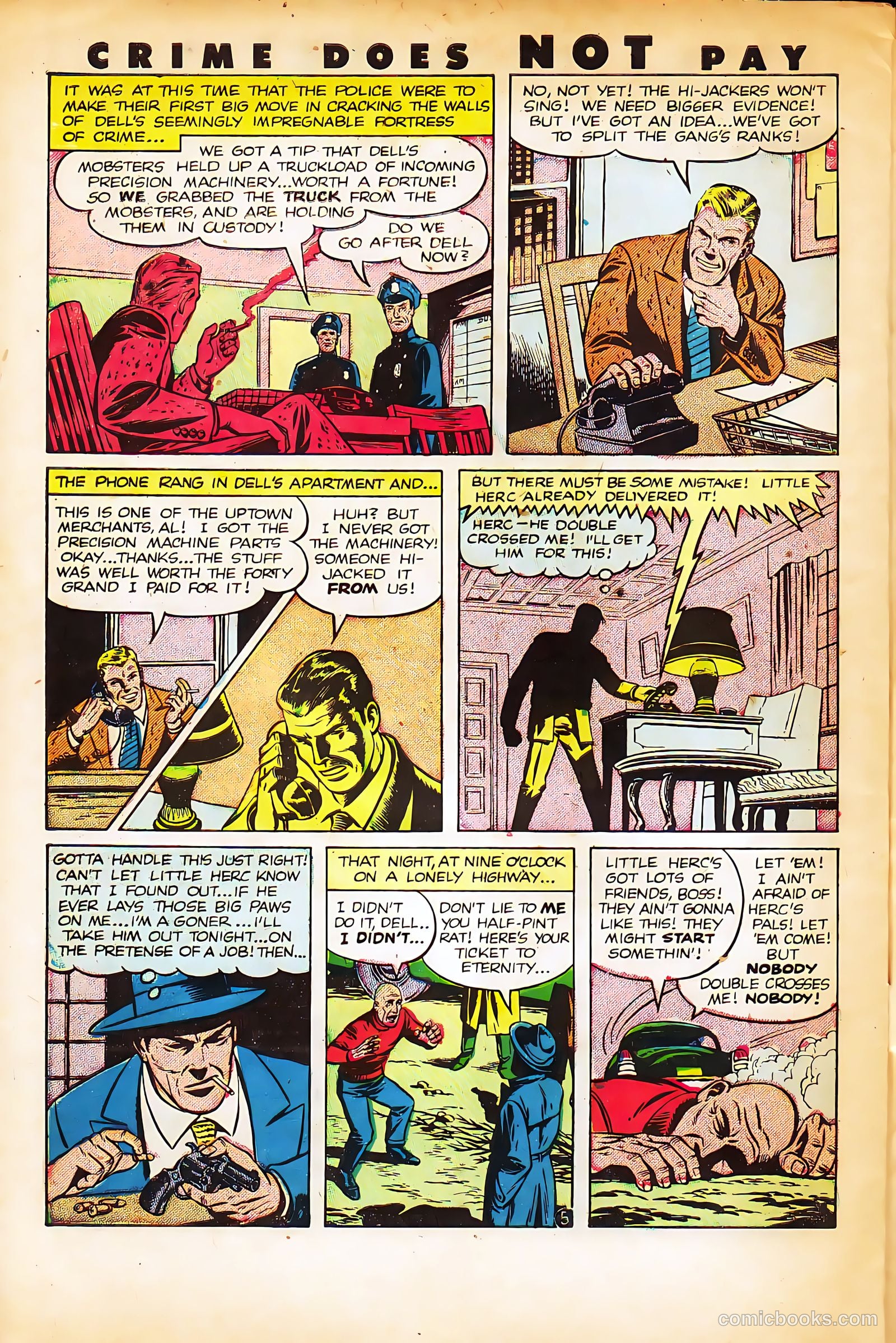 Crime Does Not Pay #126 (1953) — page 30