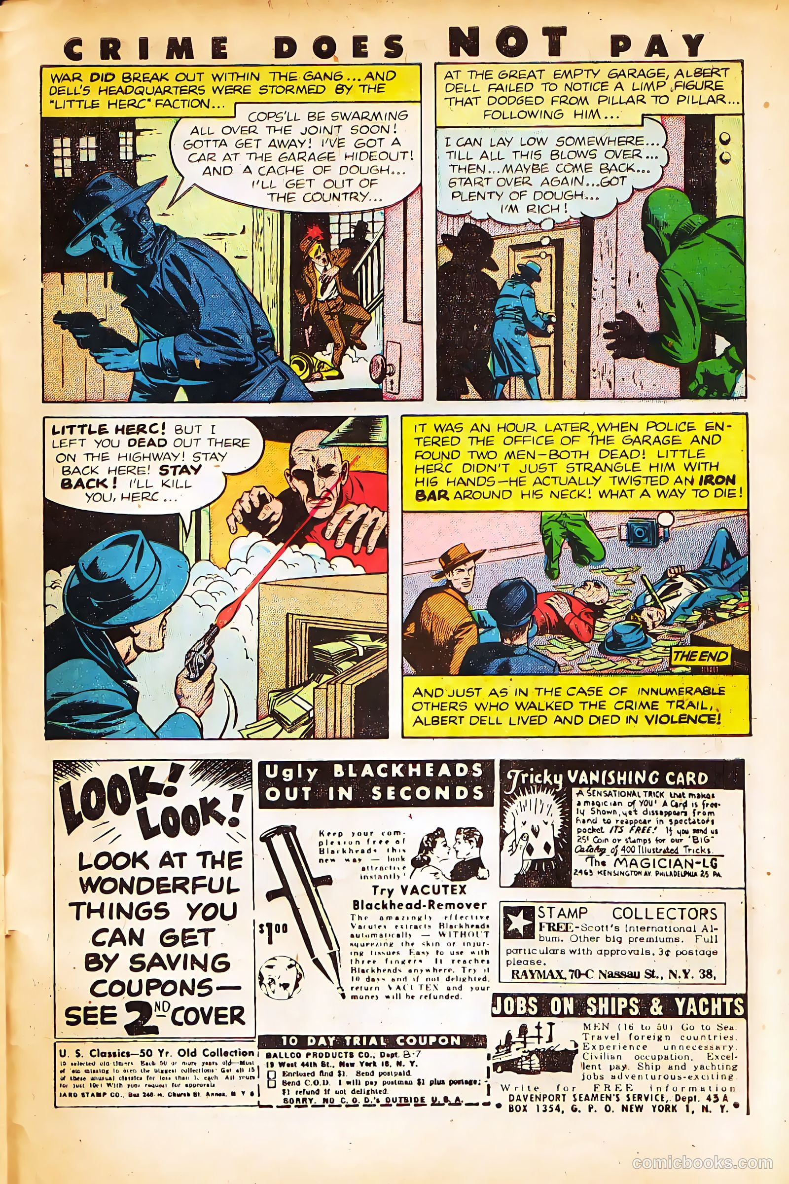 Crime Does Not Pay #126 (1953) — page 31