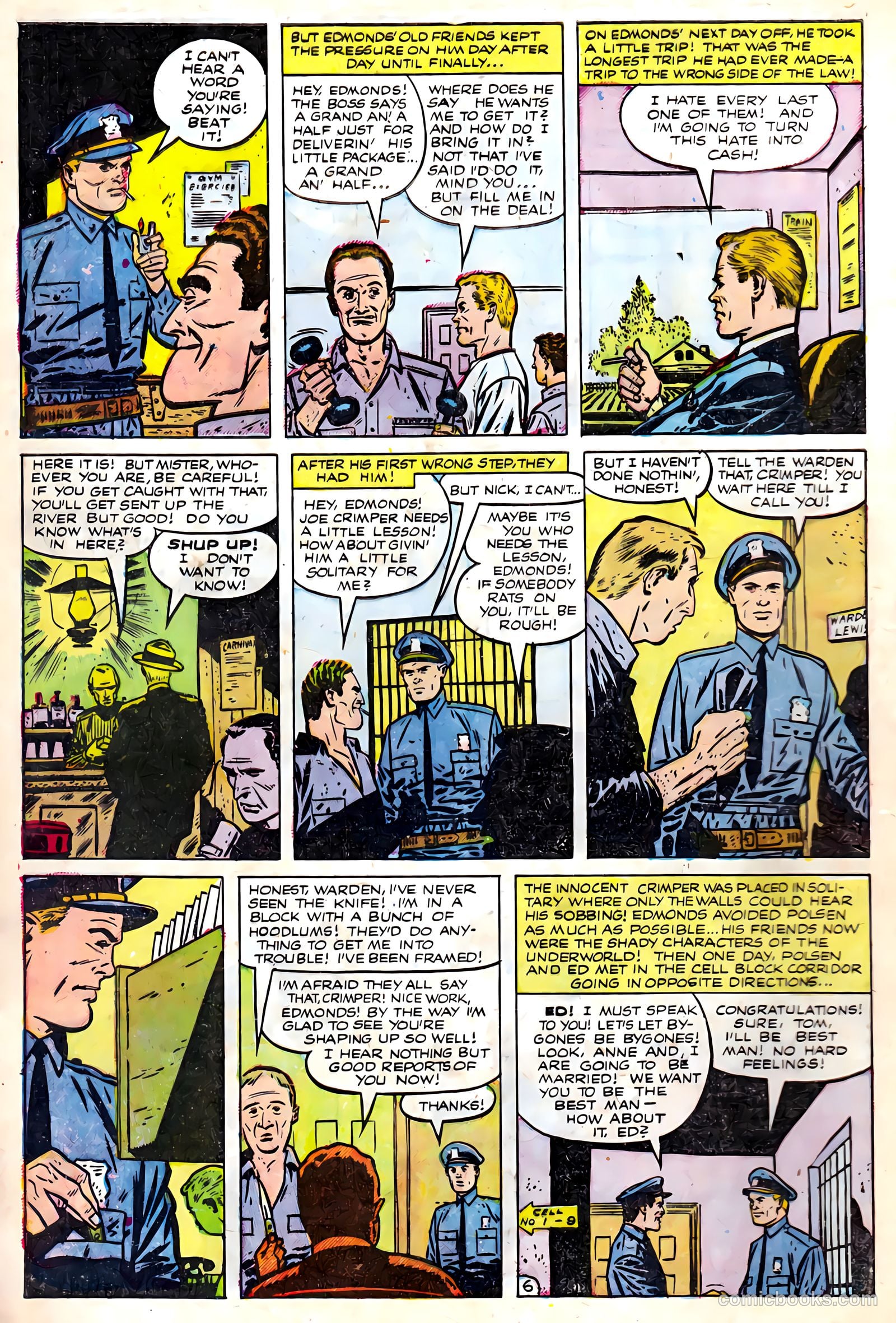 Crime Does Not Pay #130 (1953) — page 8