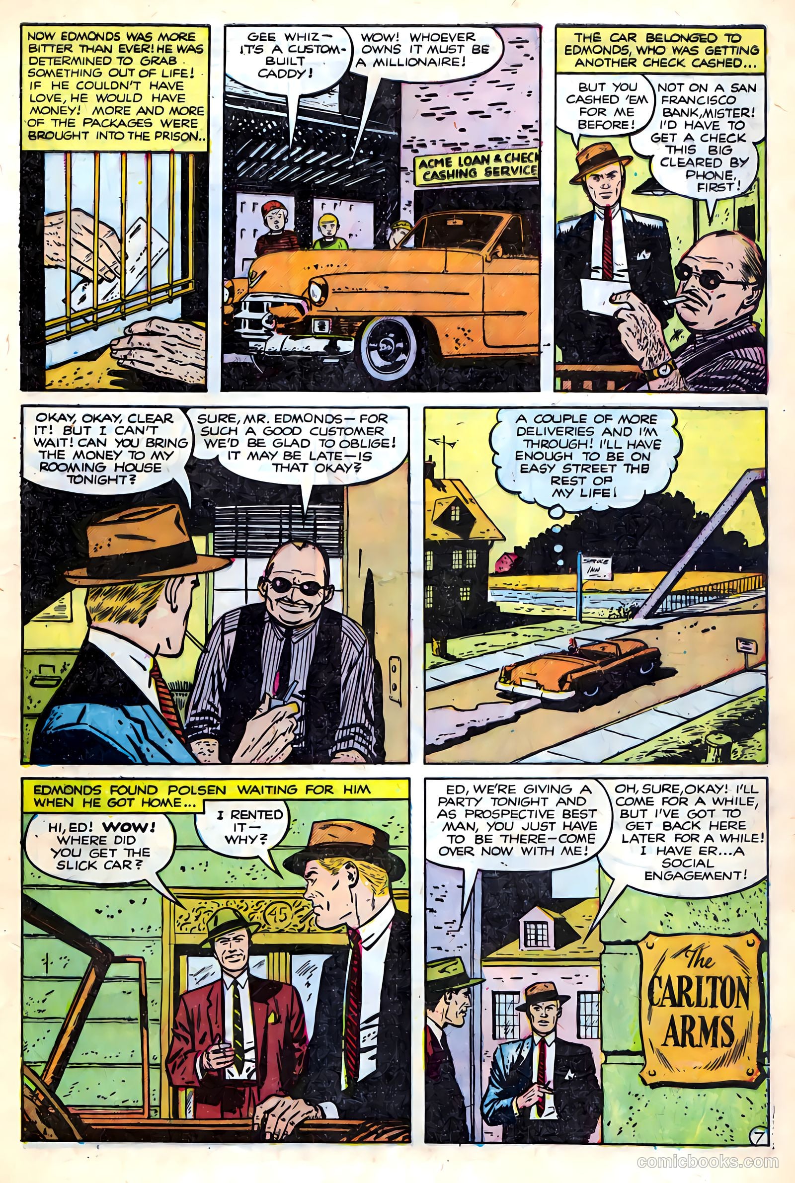 Crime Does Not Pay #130 (1953) — page 9